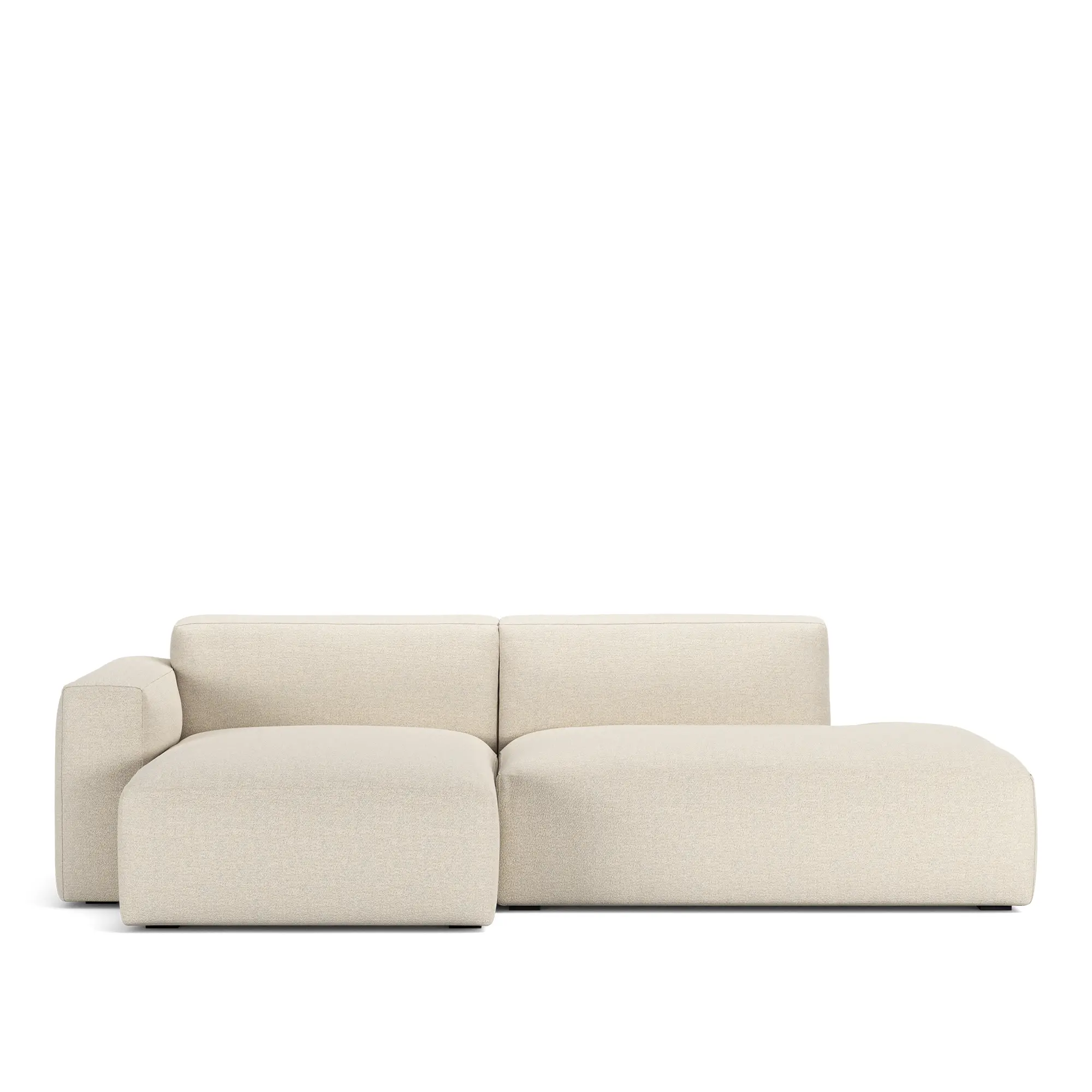 Brick 2-seters sofa sjeselong åpen ende høyre