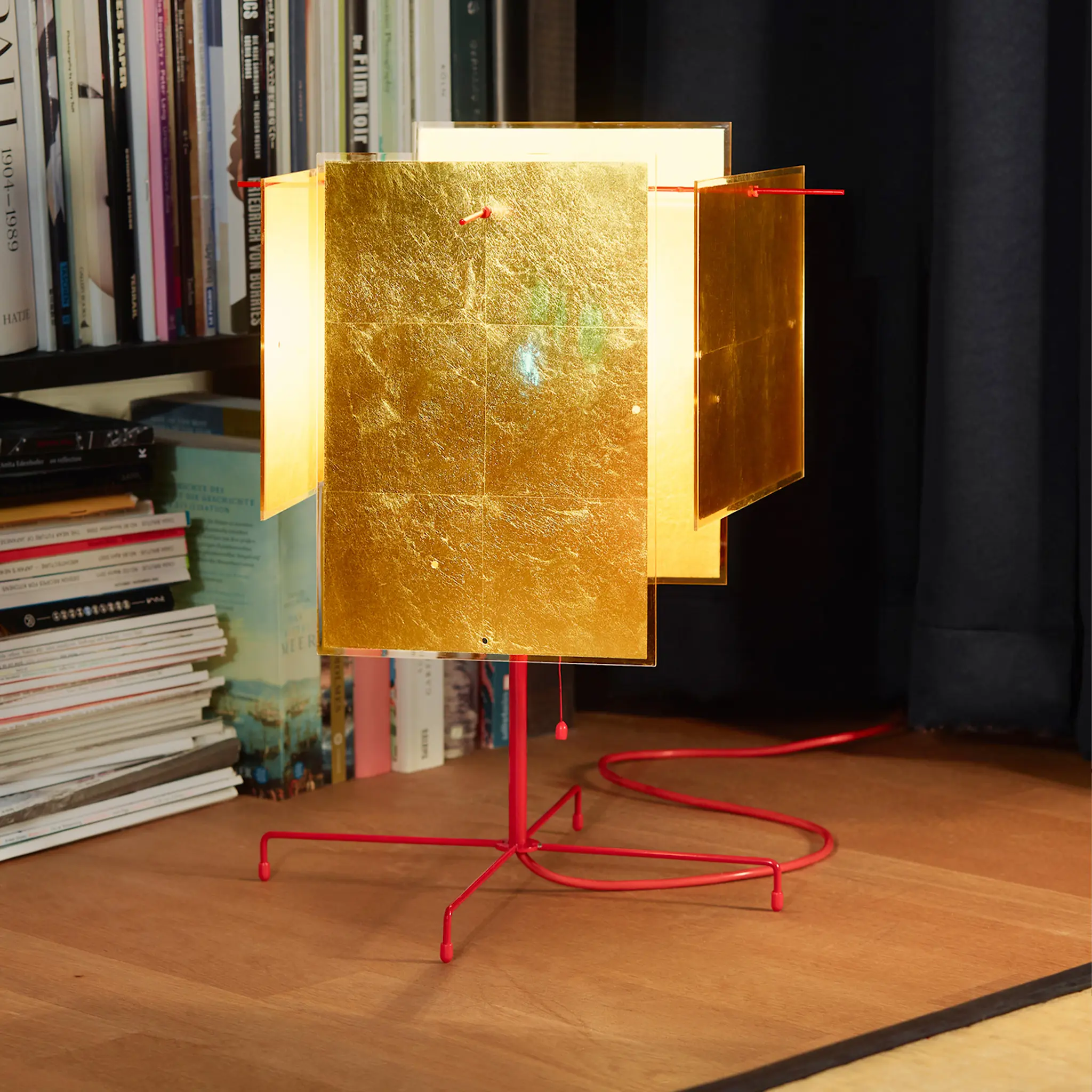 24 Karat Blue T bordlampe