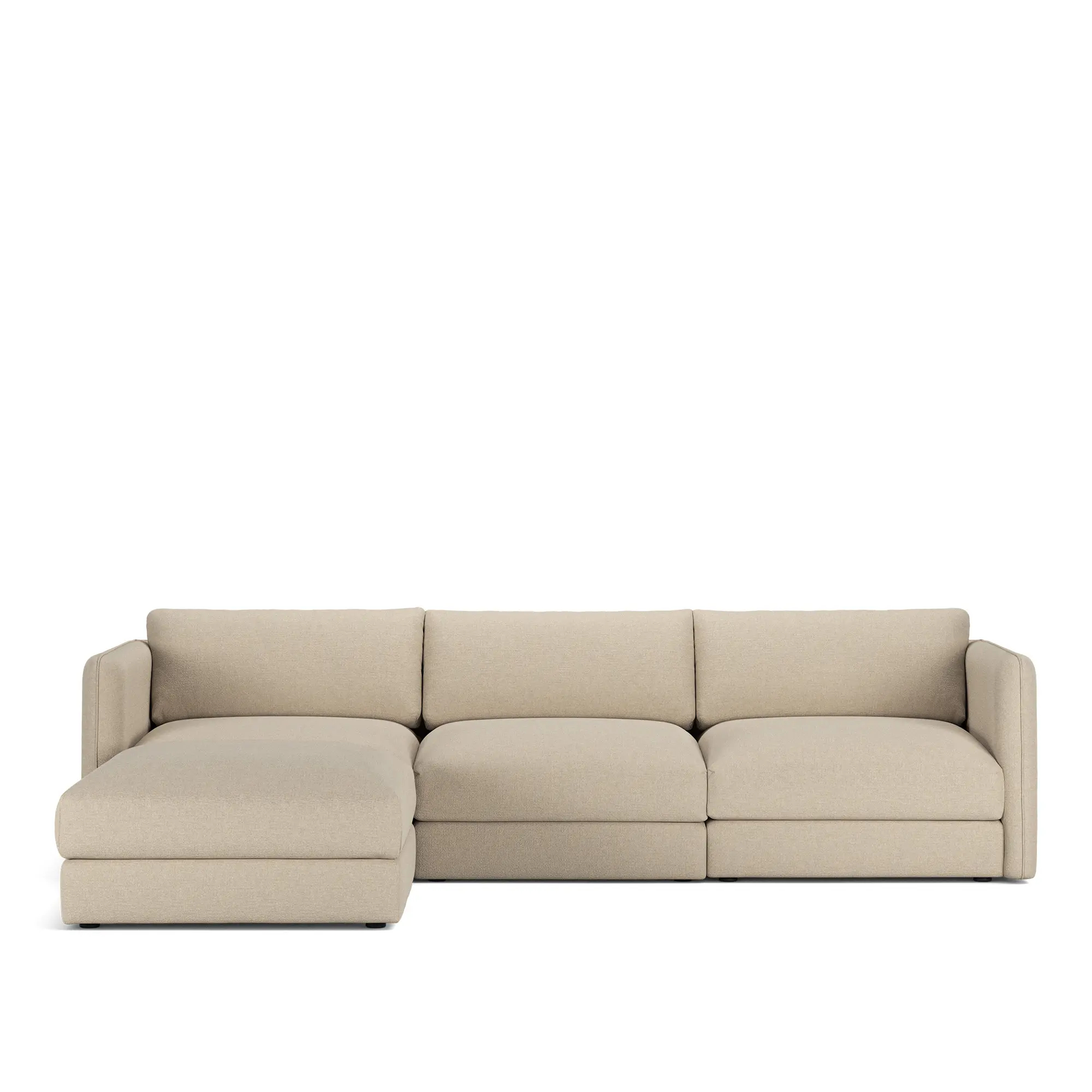 Pavarotti 03 3-seters sofa med fotskammel