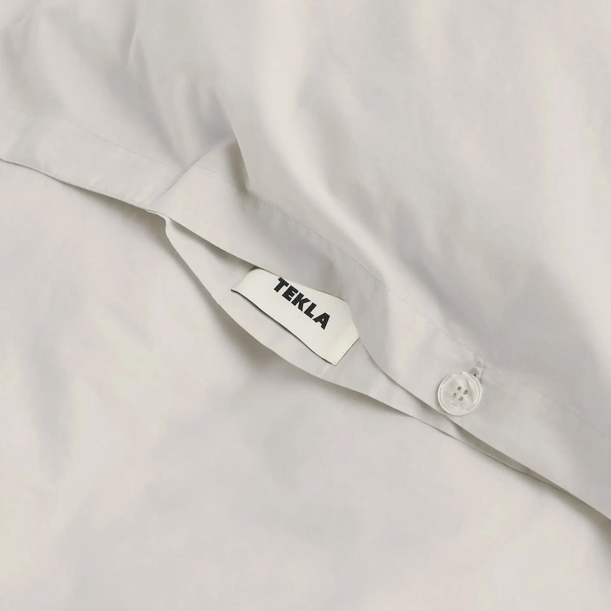 Percale Solid Soft Grey dynetrekk