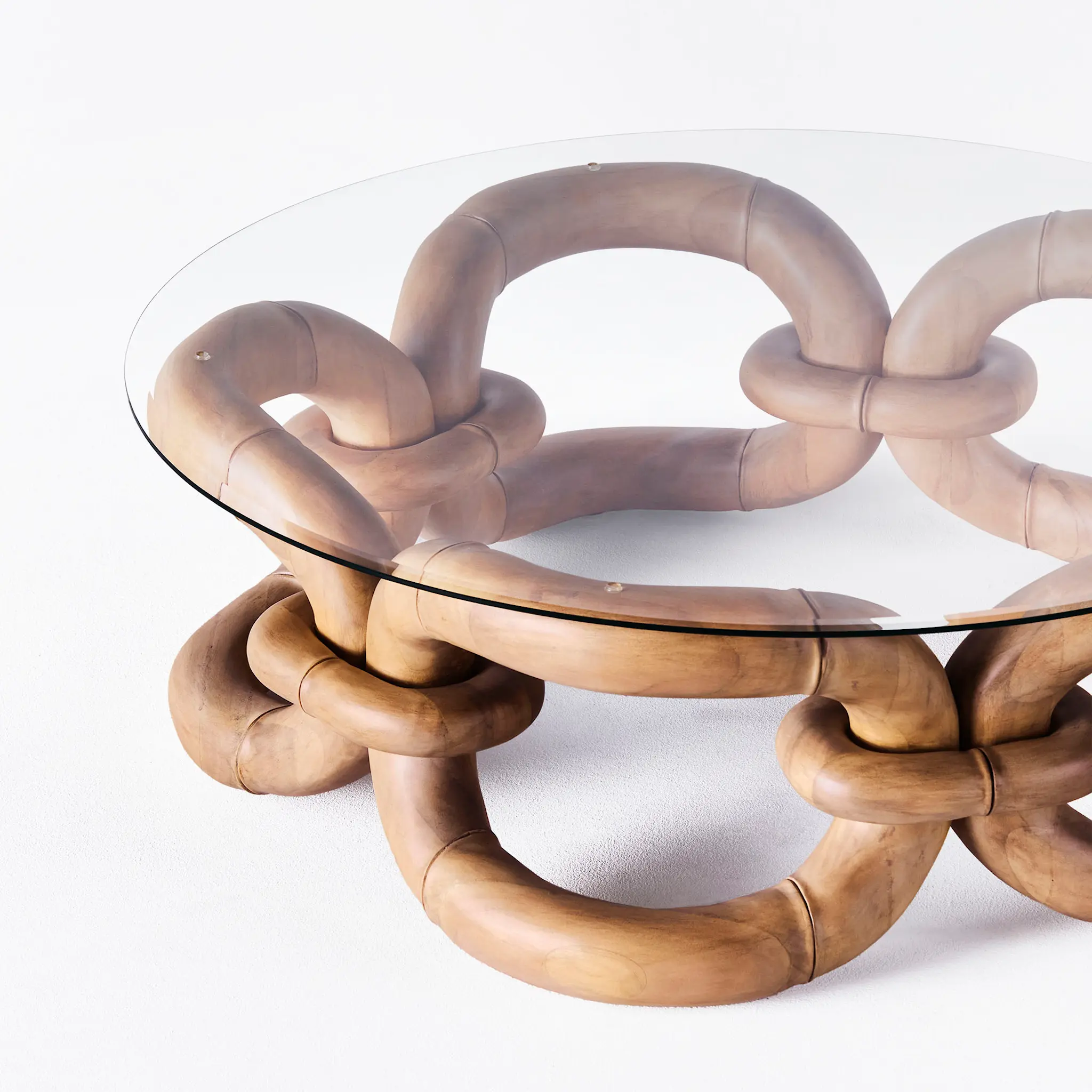 DD Bamboo Bracelet Sofa Table