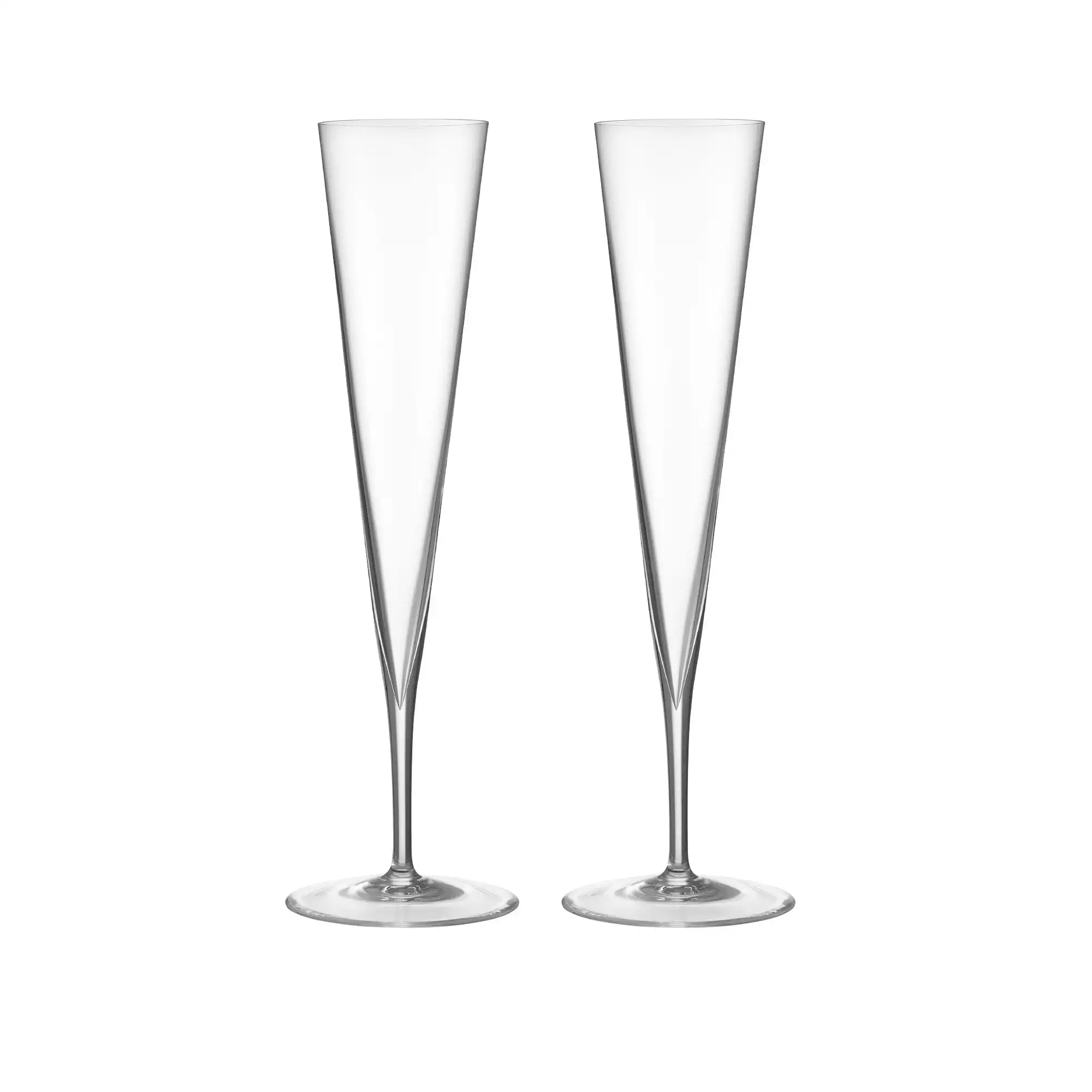 Geometry Champagne Glass 25 cl 2-Pack