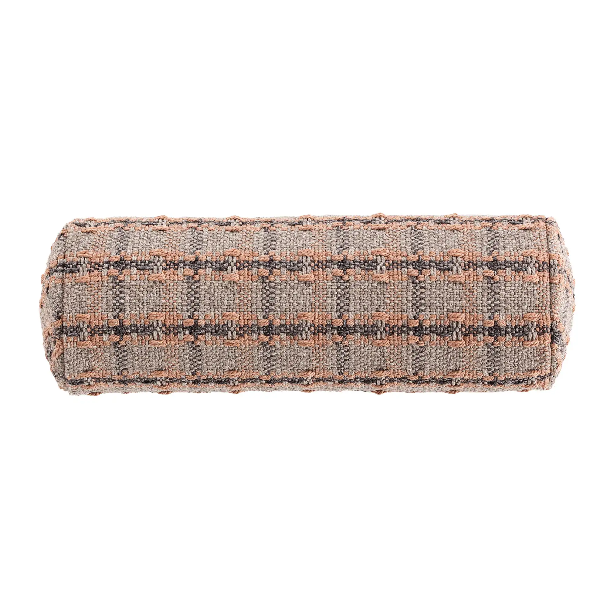 Garden Layers Small Roll - Checks Terracotta