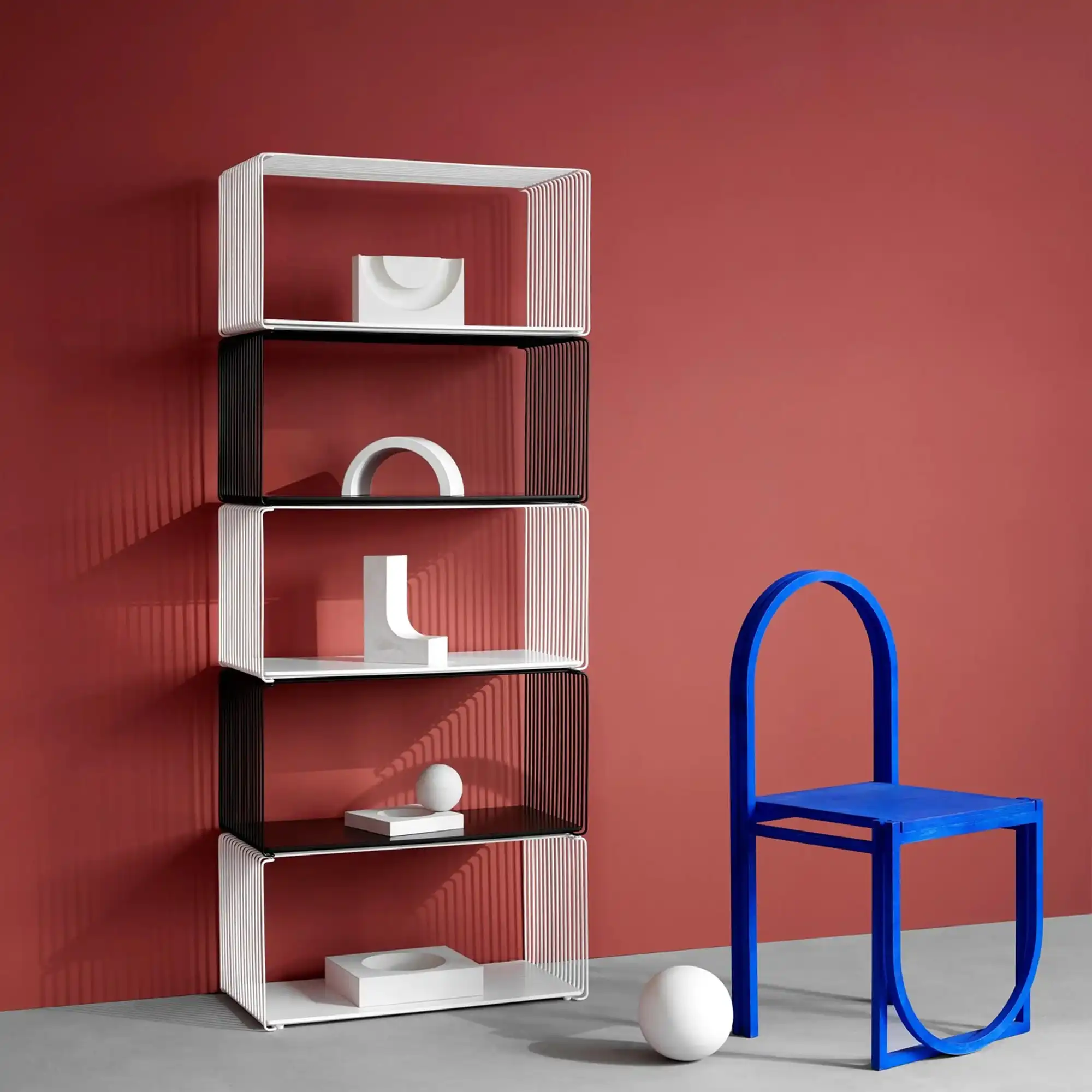 Panton Wire Inlay Shelf Extended