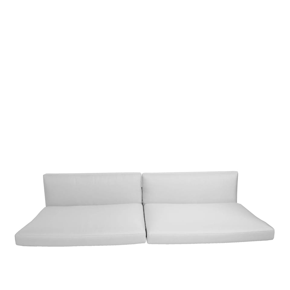 Connect Cushion Set 3-Seater Sunbrella Natte - White