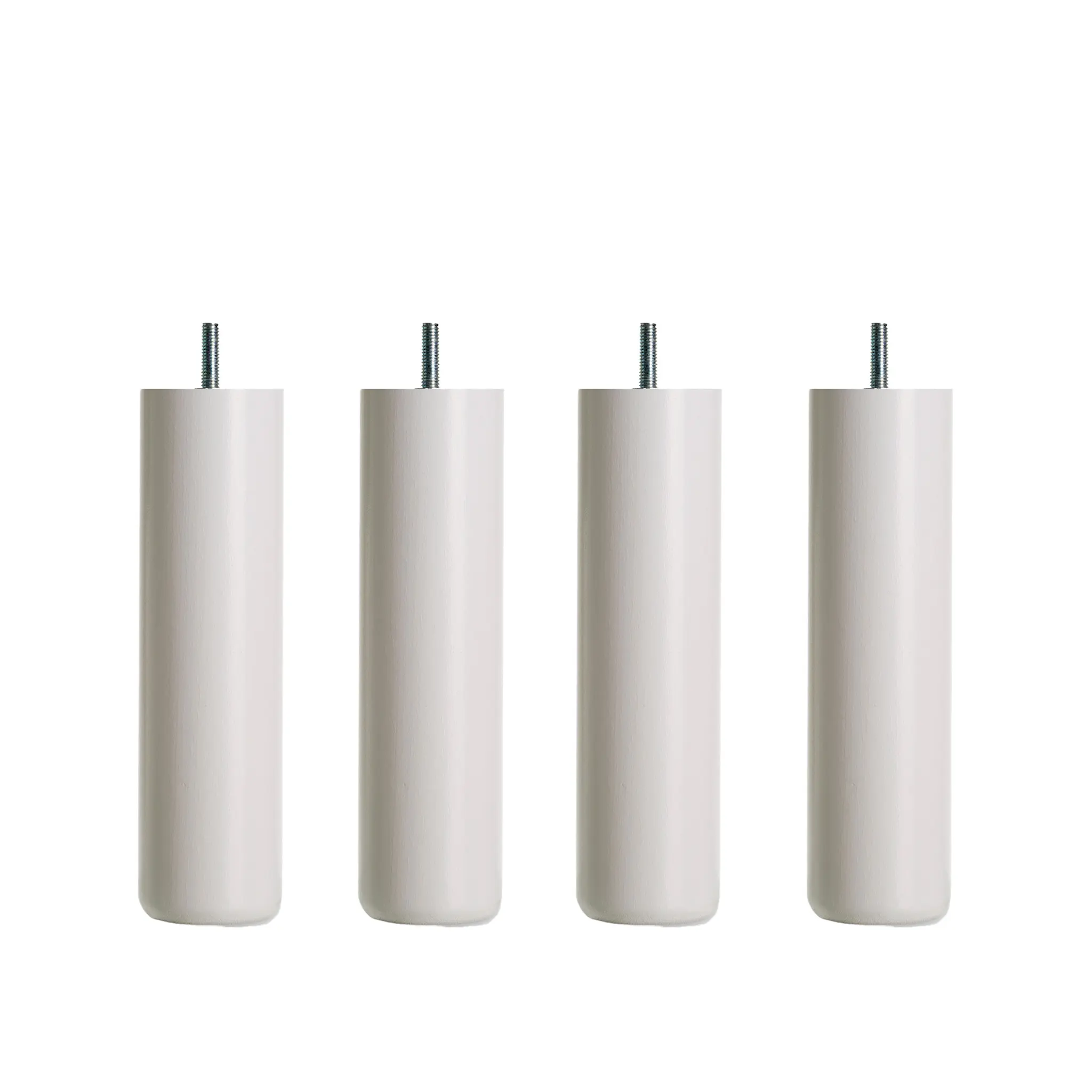 Runde ben Hvit - 12 cm