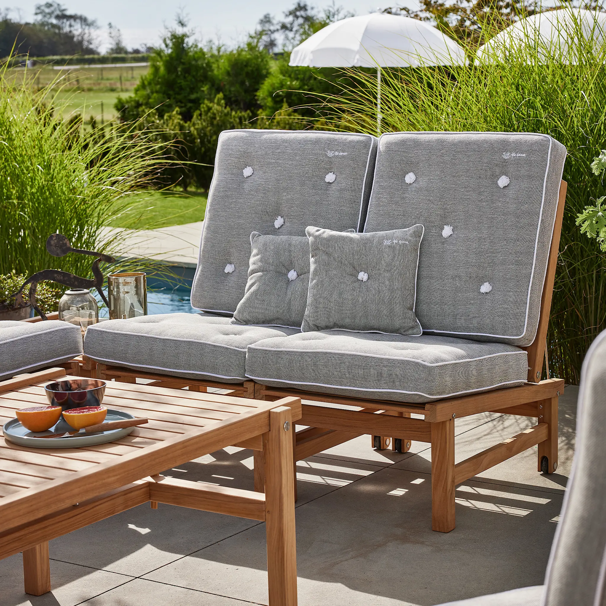Lenestol 10 Teak