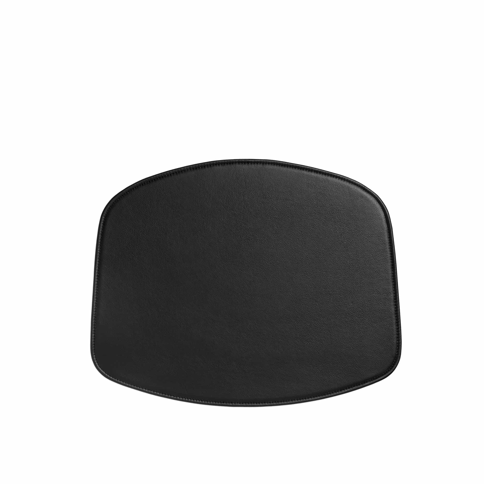 Seat Pad About A Chair Leather Black - Uten Armlene