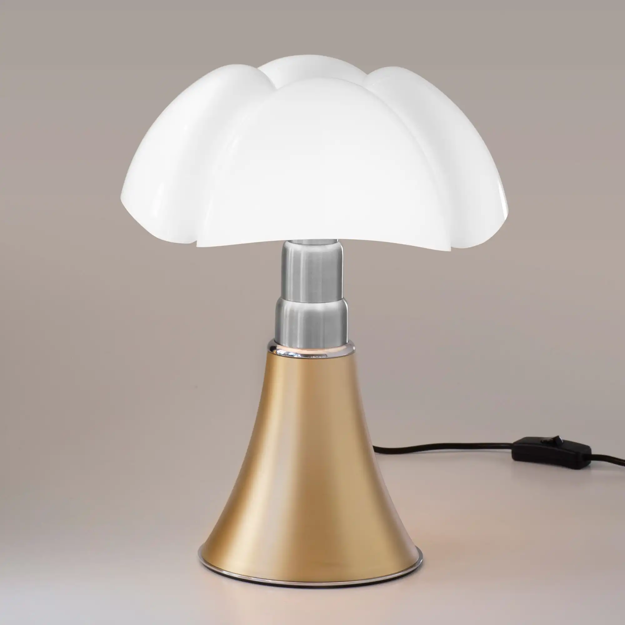 Minipipistrello Table Lamp, Brass - Dimbar