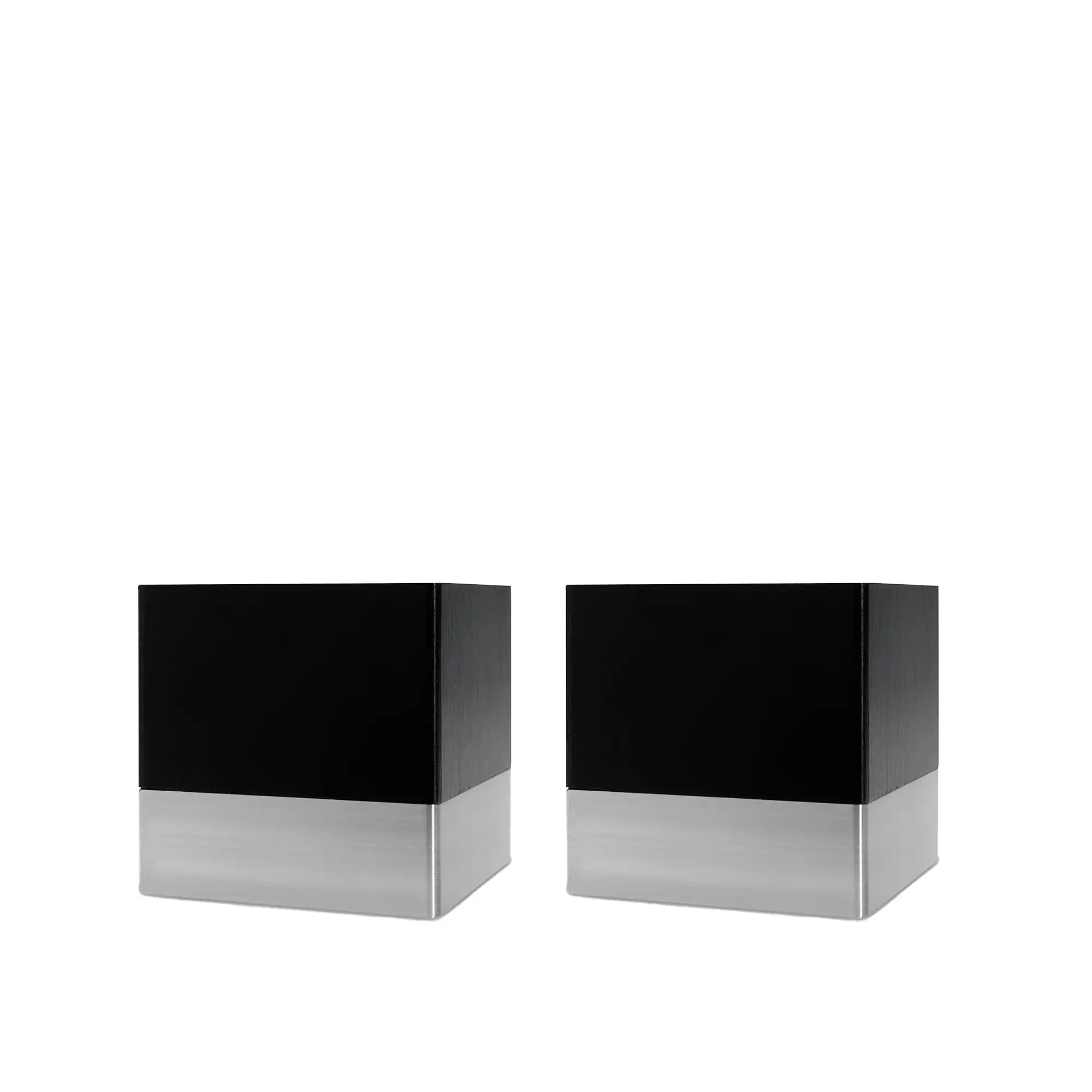 Kubiska Ben 12 x 12 cm, Svart, 2-pack