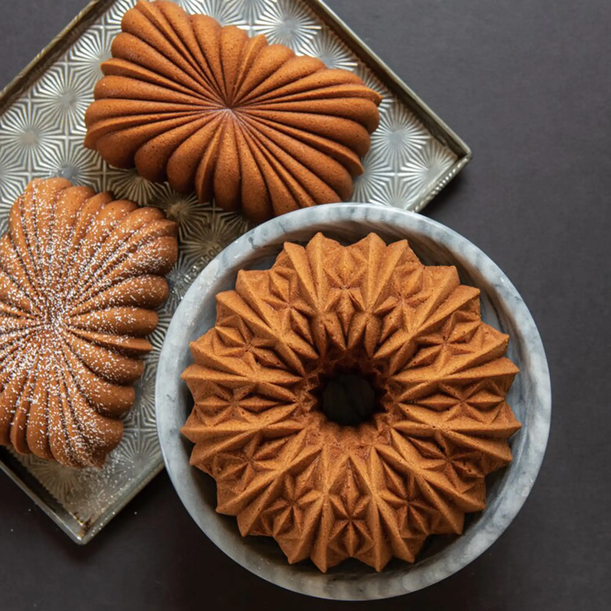 Cut Crystal Bundt Pan