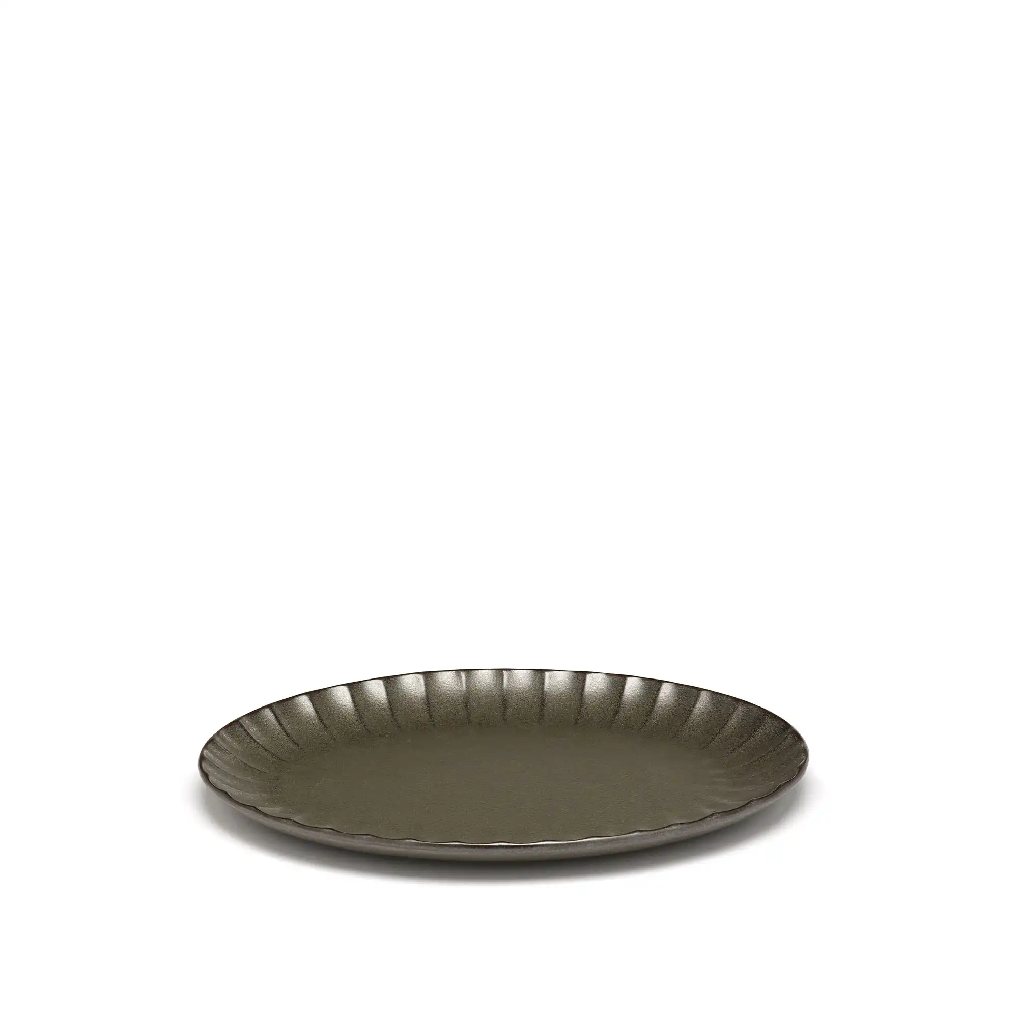 Inku Plate Oval - Green