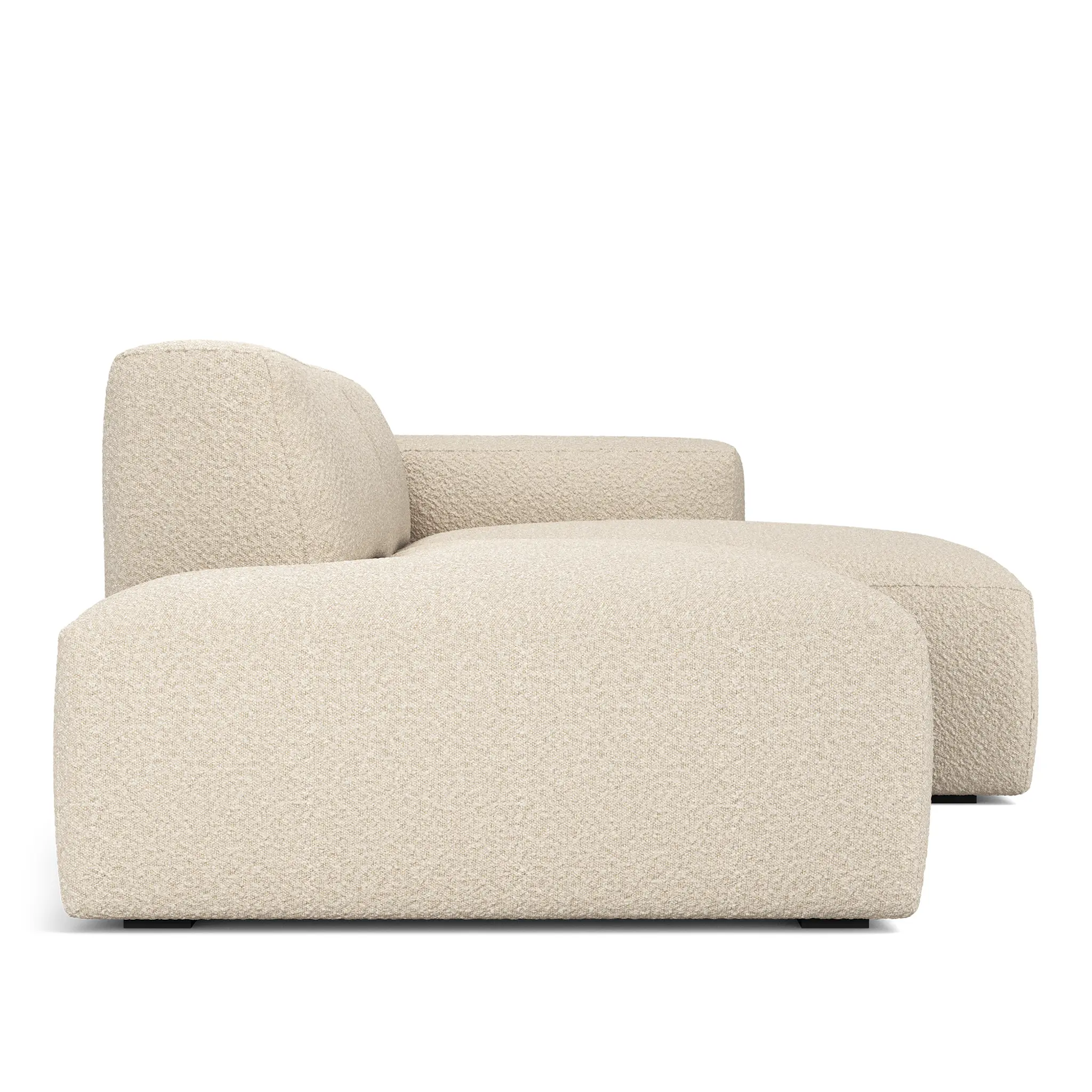 Brick 2-seters sofa sjeselong åpen ende venstre