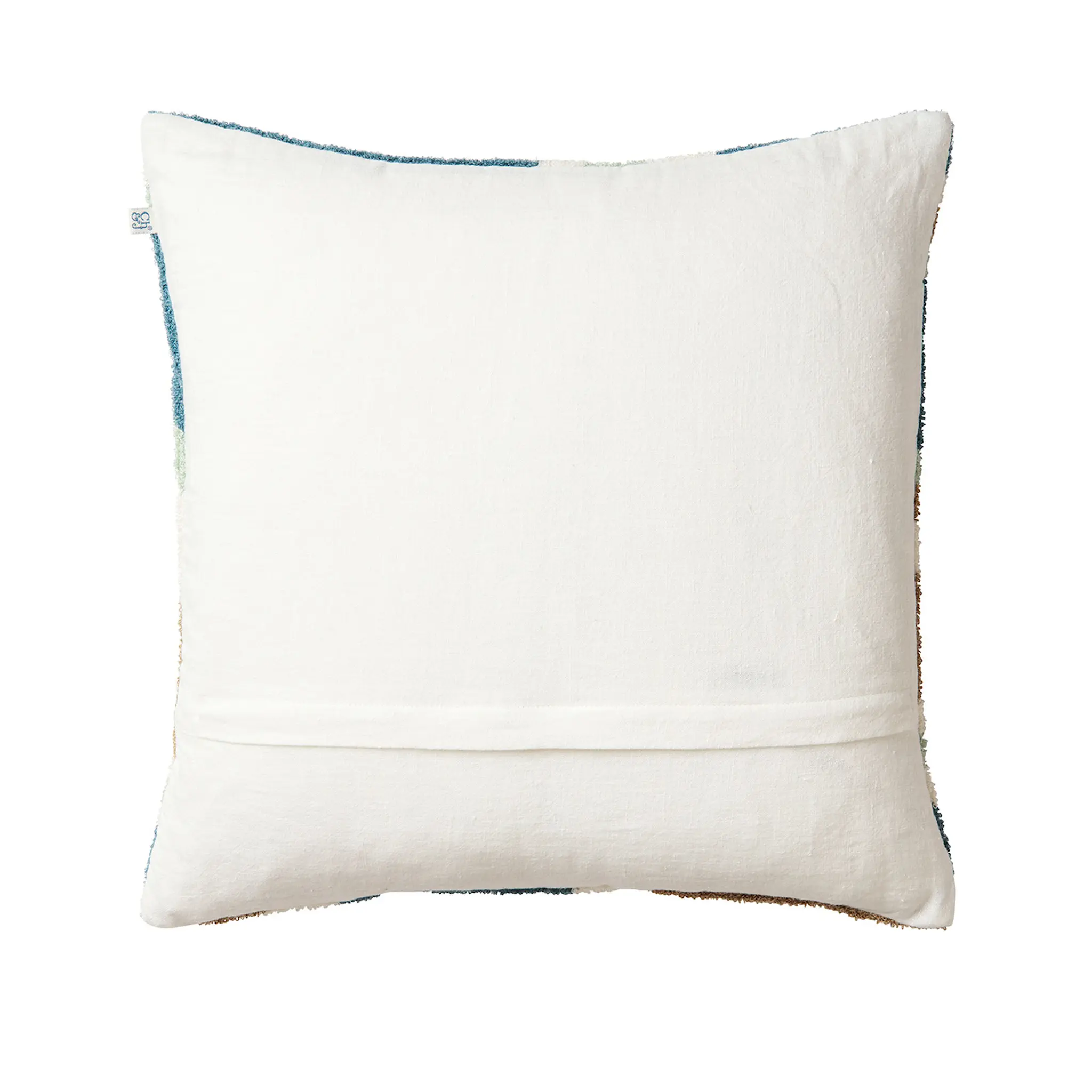 Putevar bouclé godavari heaven blue aqua sand offwhite 50x50 cm
