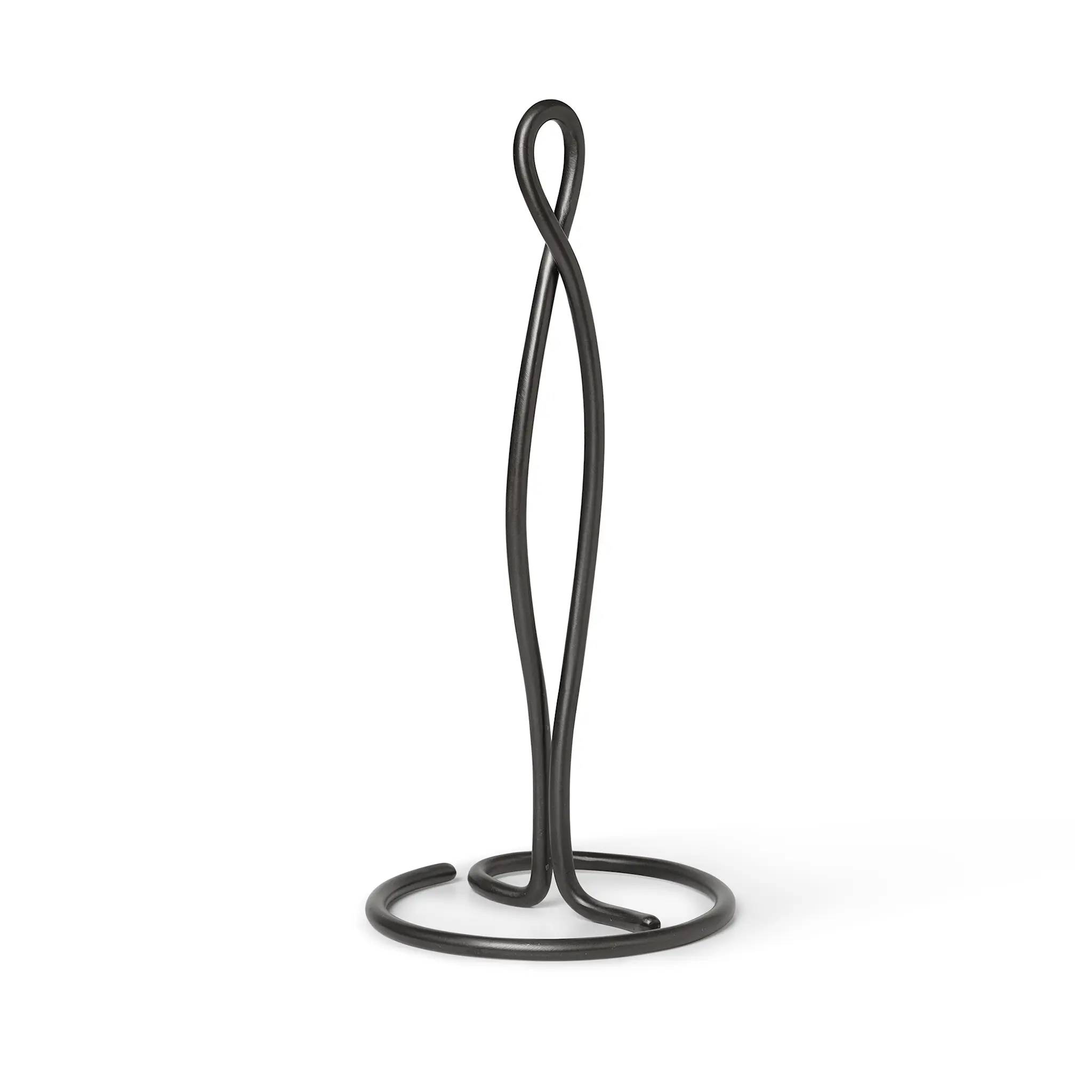 Curvature Paper Towel Holder Brass