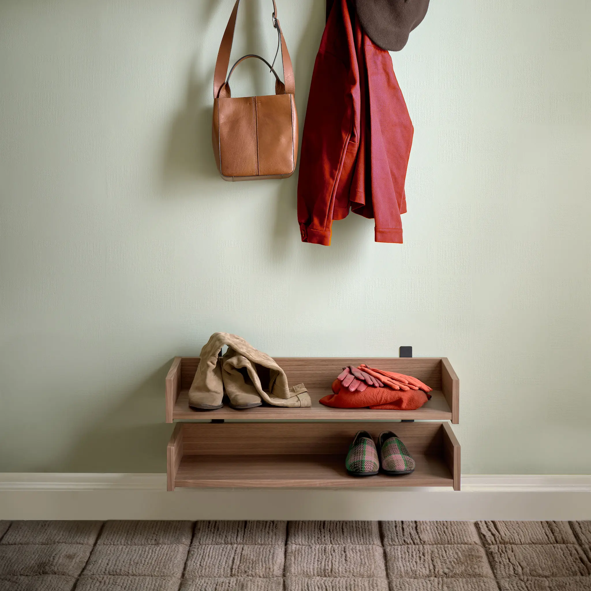 Gentle Shoe shelf