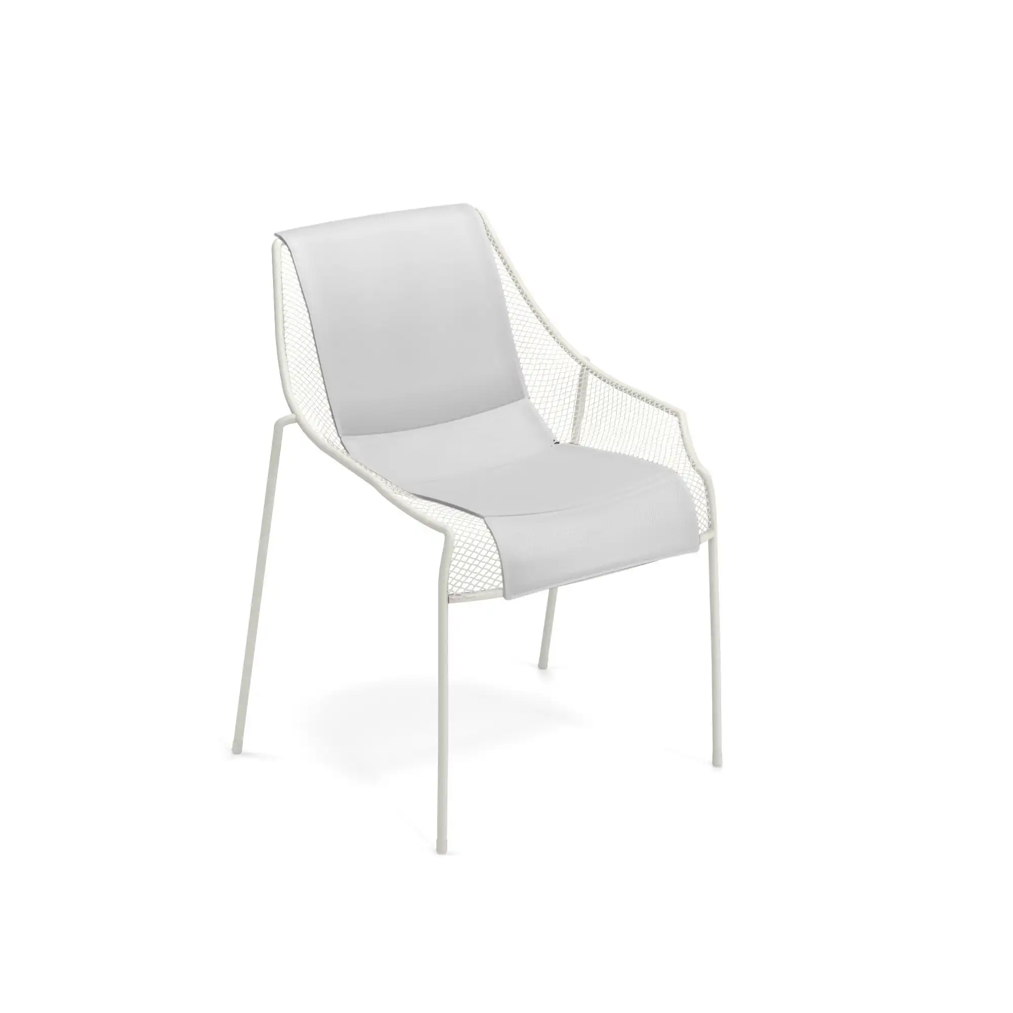 Heaven Chair, Matt White, Cushion: White