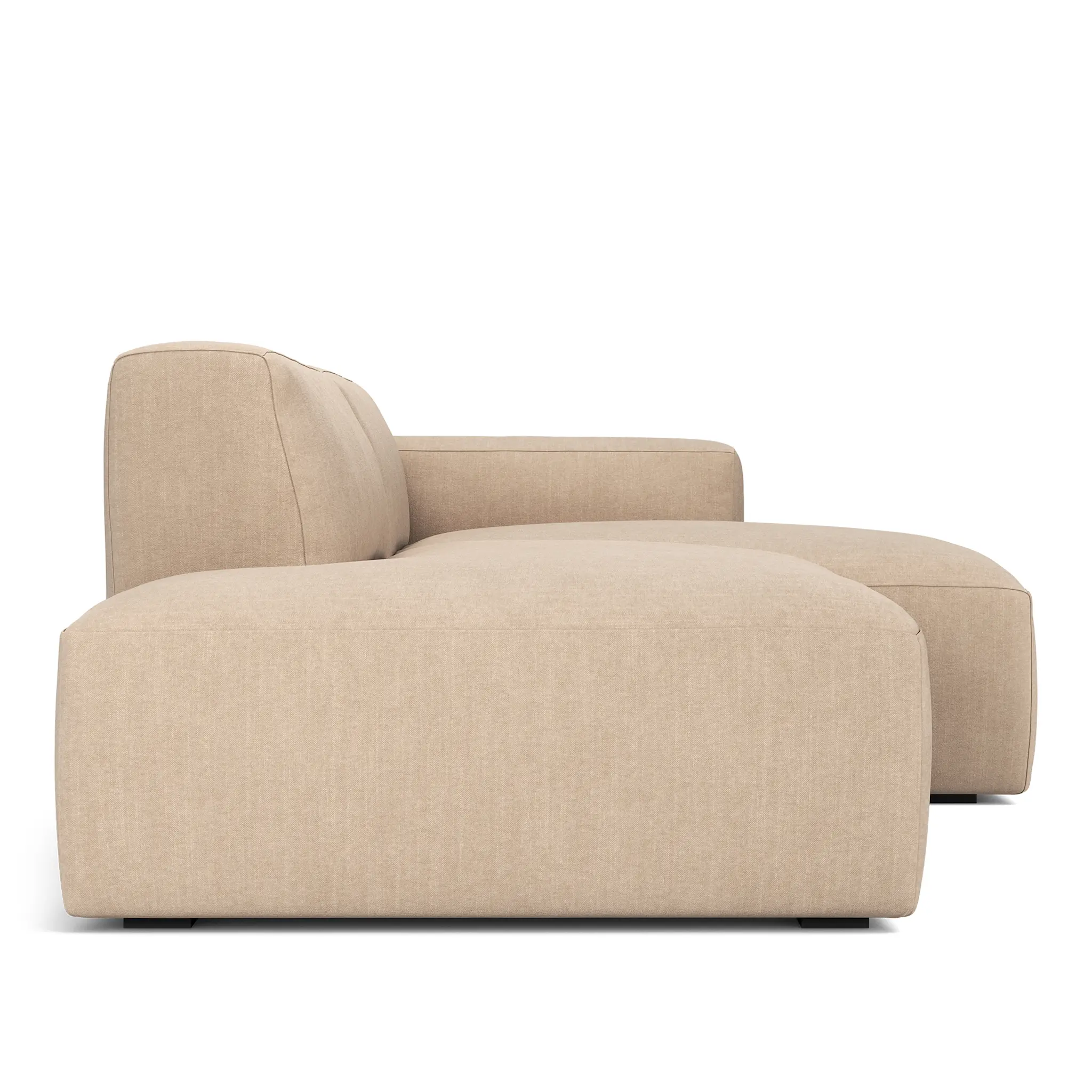 Brick 2-seters sofa sjeselong åpen ende venstre