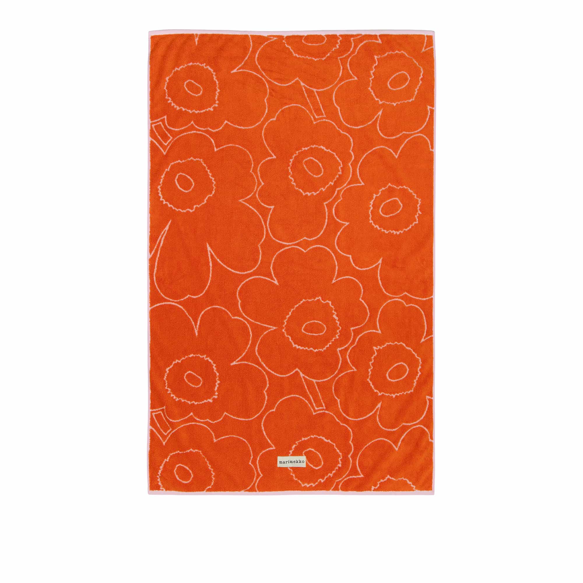 Piirto Unikko Bath Towel 100x160 cm Burnt Orange