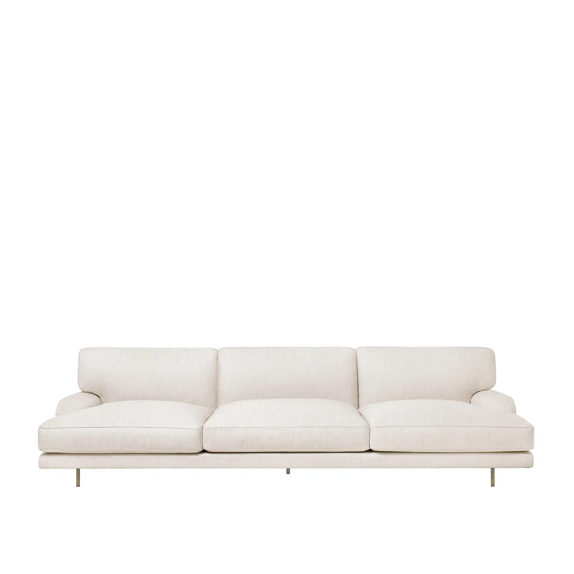 Flaneur 3-seters sofa Antique Brass