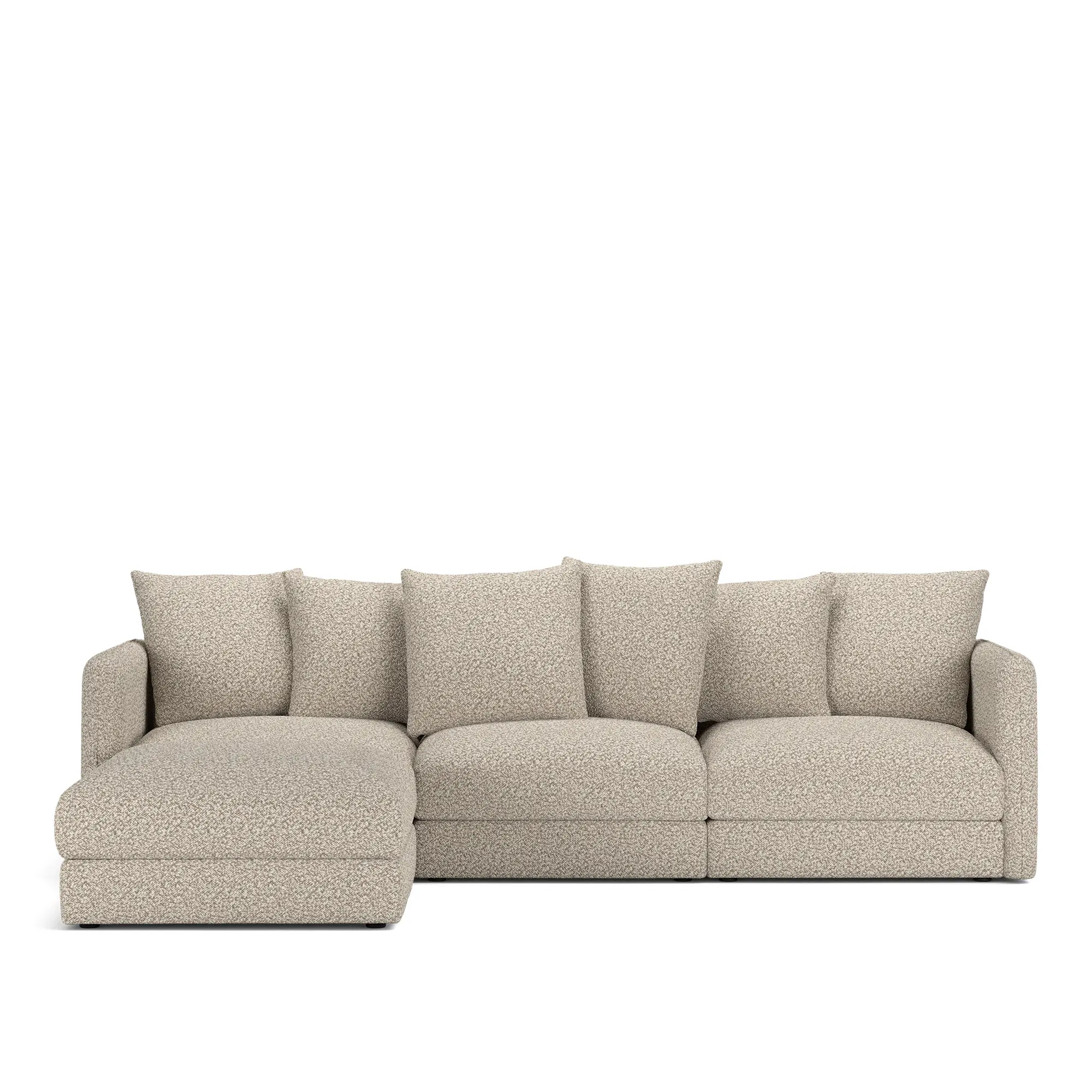 Pavarotti 01 3-seters sofa med fotskammel