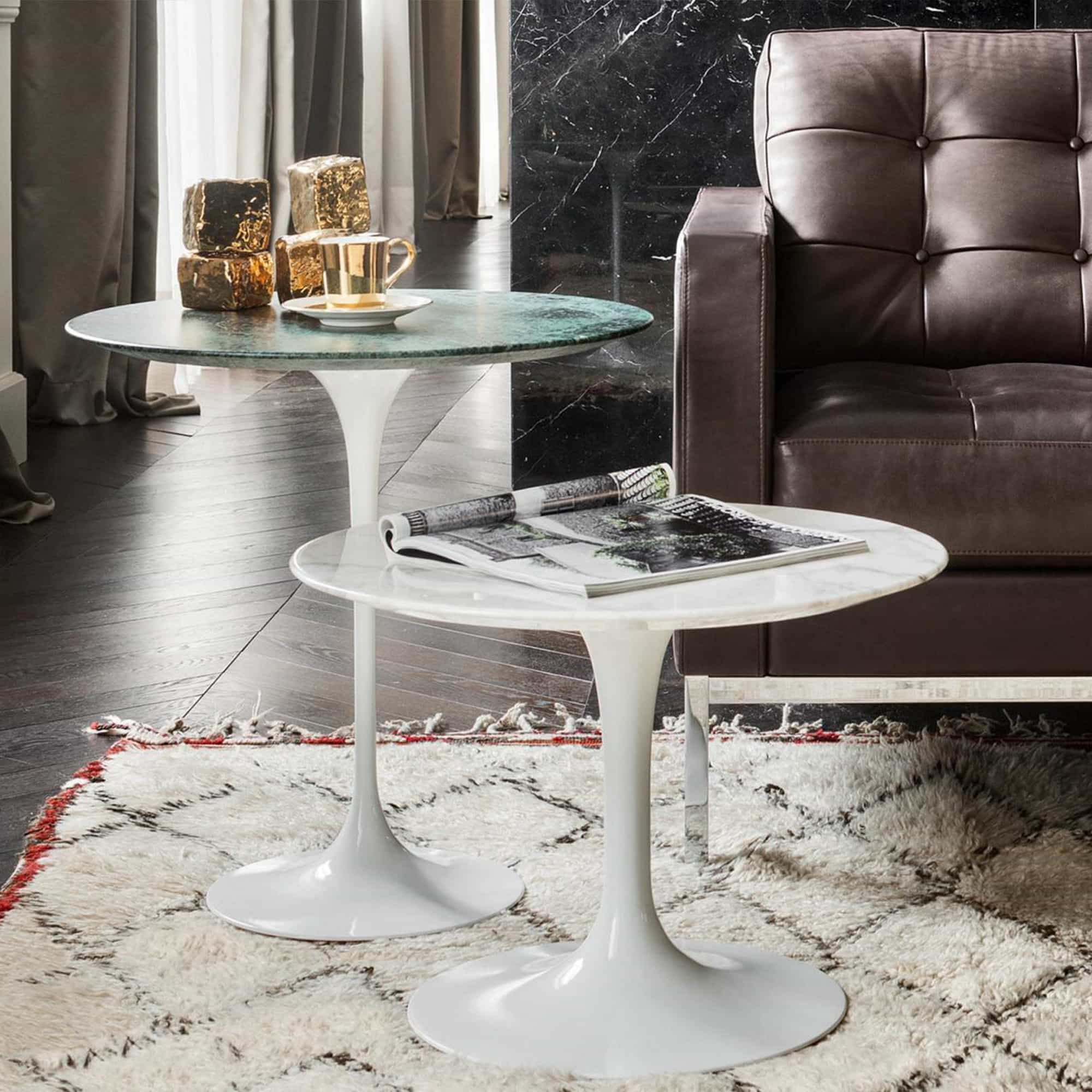 Saarinen Round Table White - Småbord