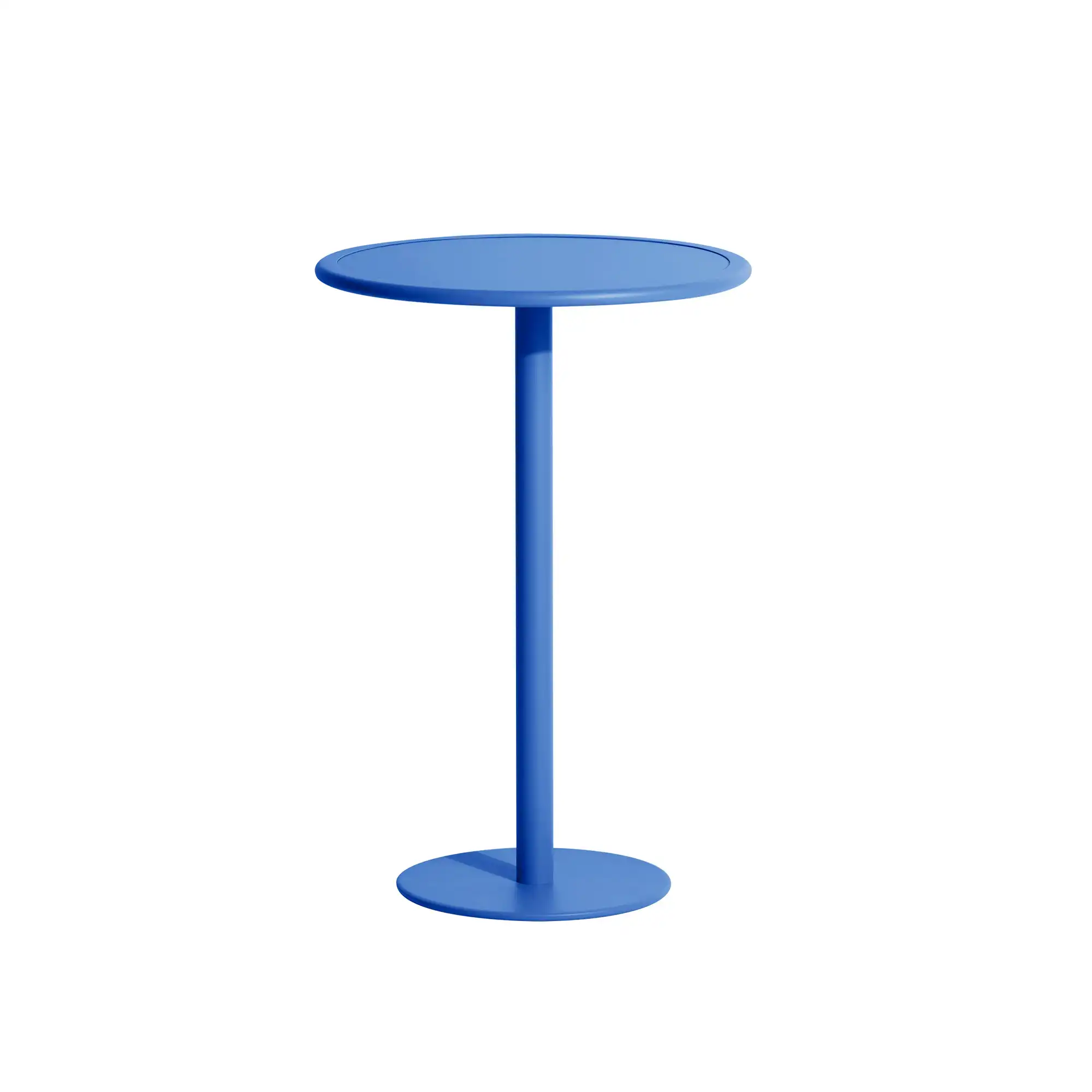 Week-End Round Bistro Table, Blue