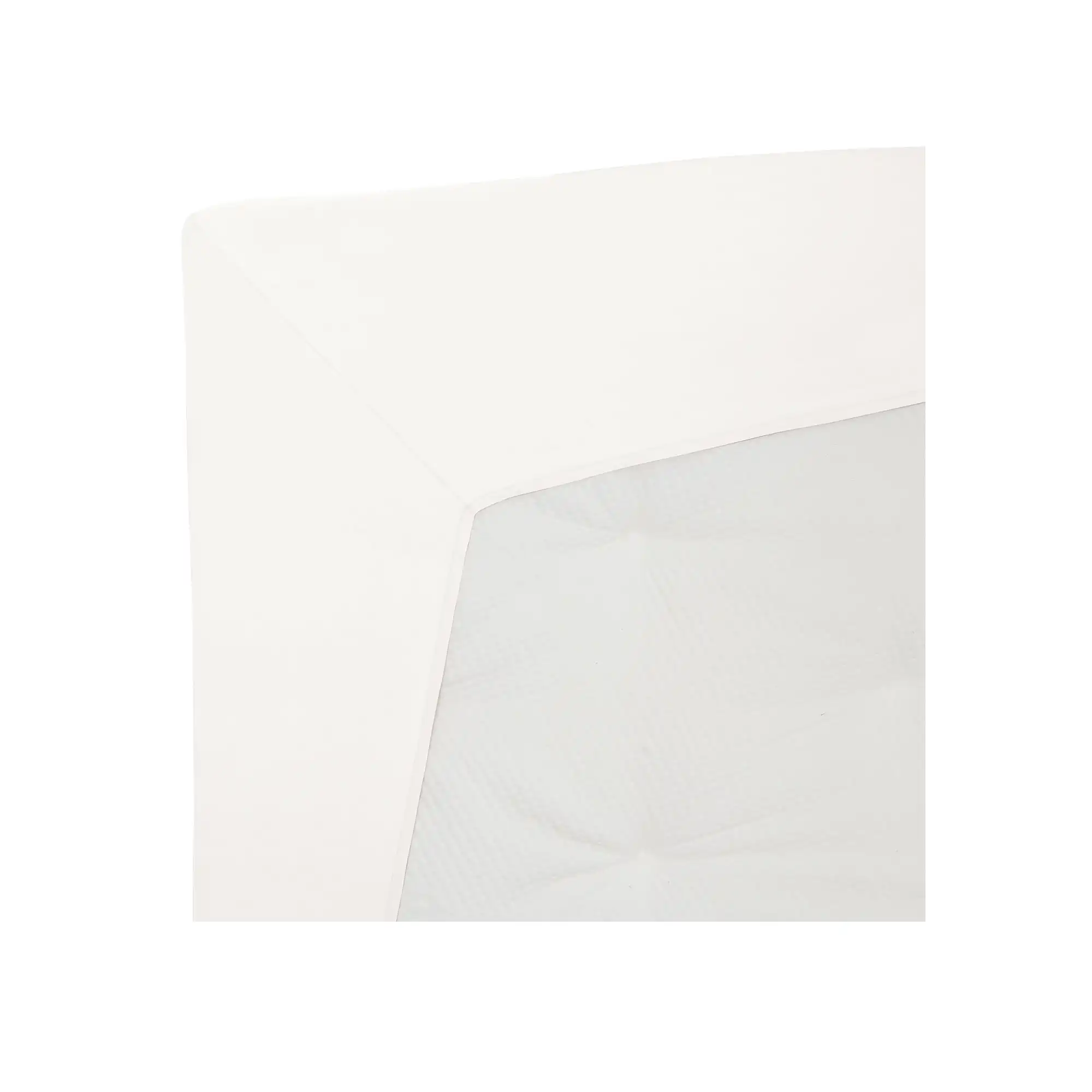 Naked Fitted Sheet Ogland White