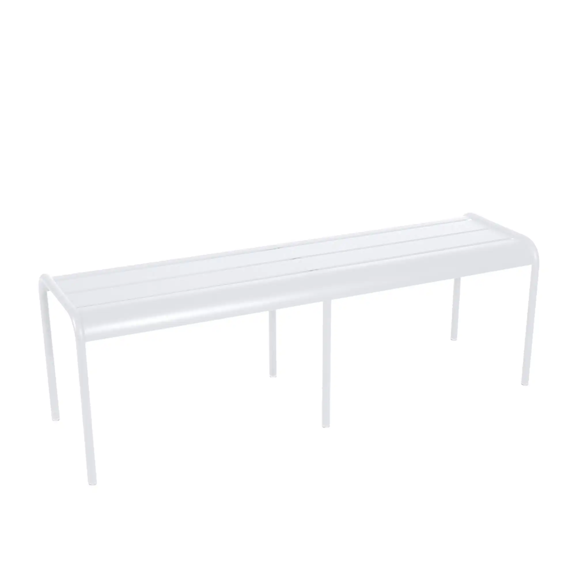 Luxembourg 3/4 Seater Bench Cotton White 01