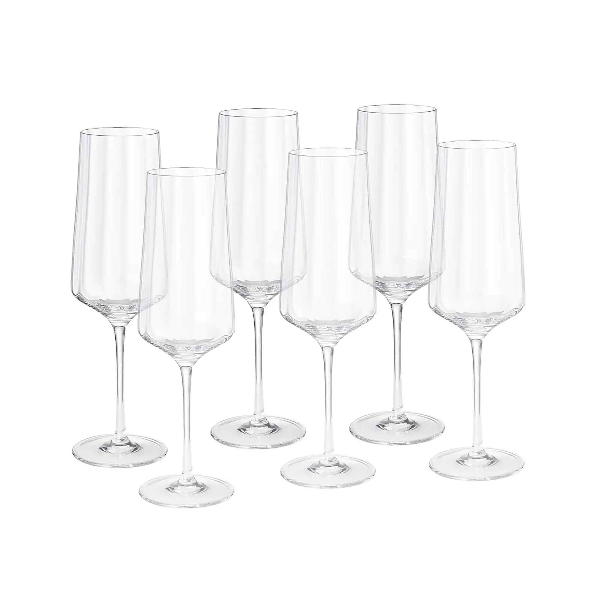 Bernadotte Champagne Flute - Set of 6