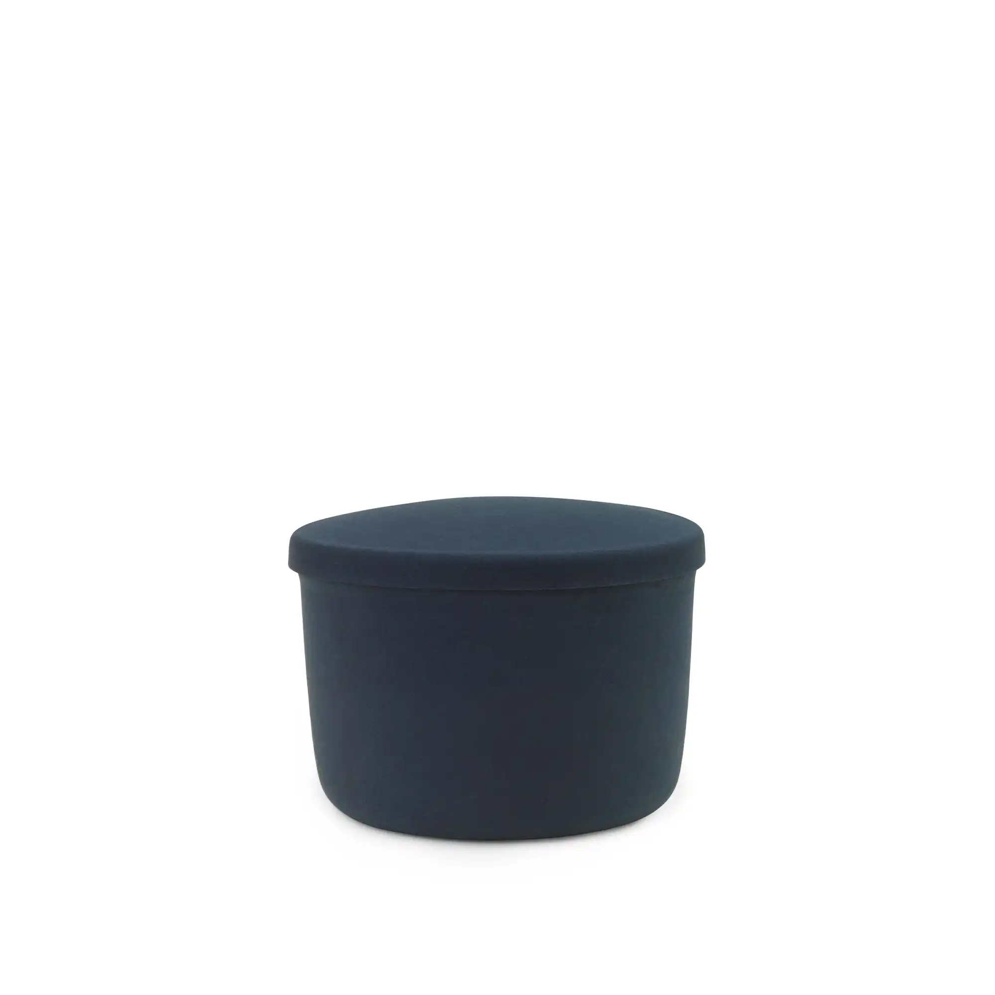 Hide Storage Pouf Small