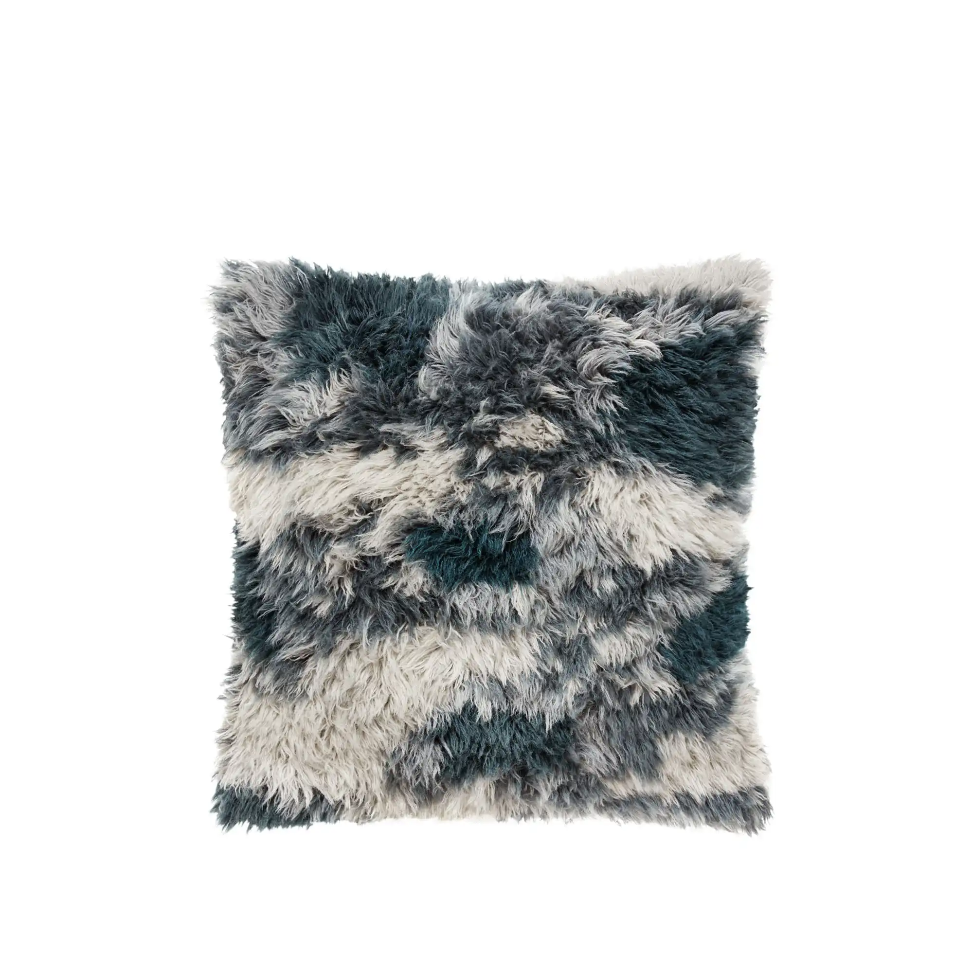 Monster Cushion Medium - Dark Teal/Off-white