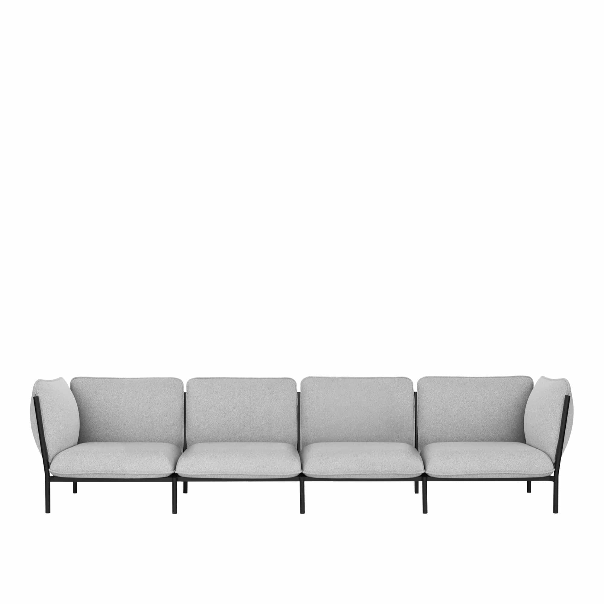 Kumo 4-seater Sofa with Armrests
