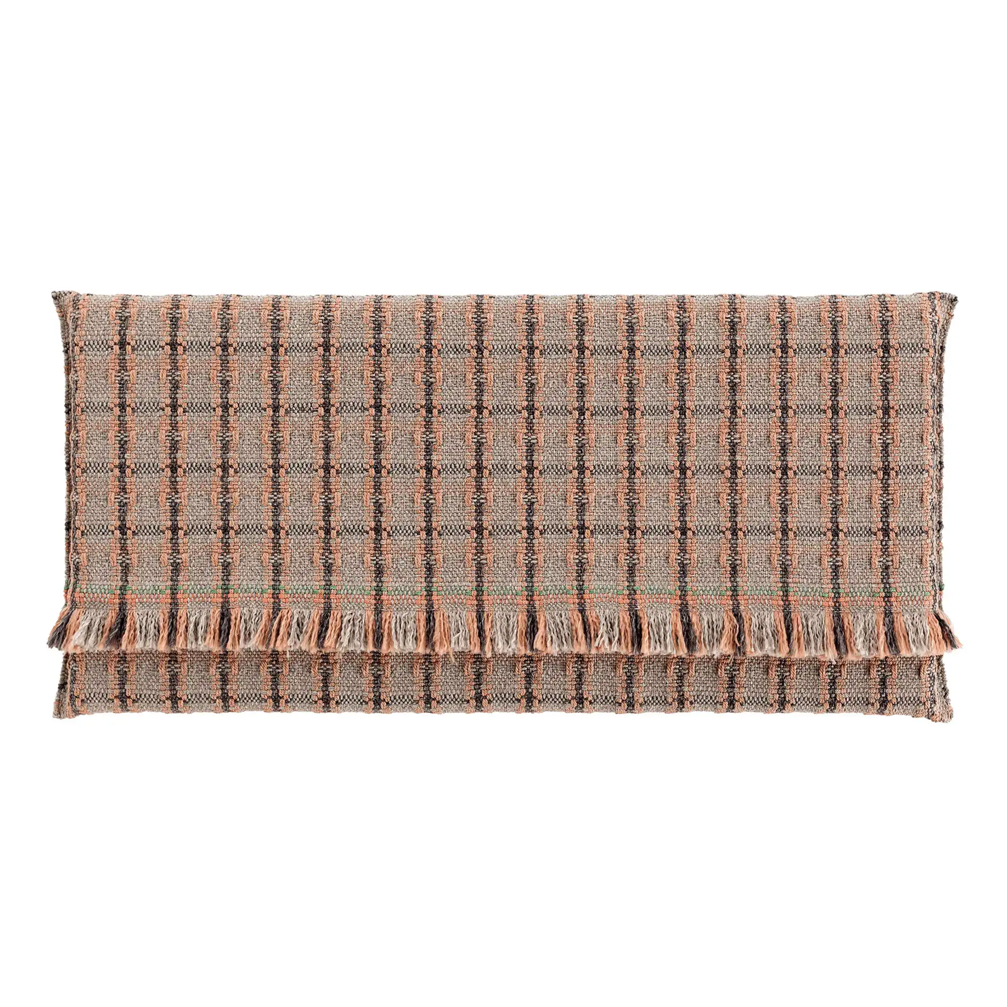 Garden Layers Small Mattress - Checks Terracotta