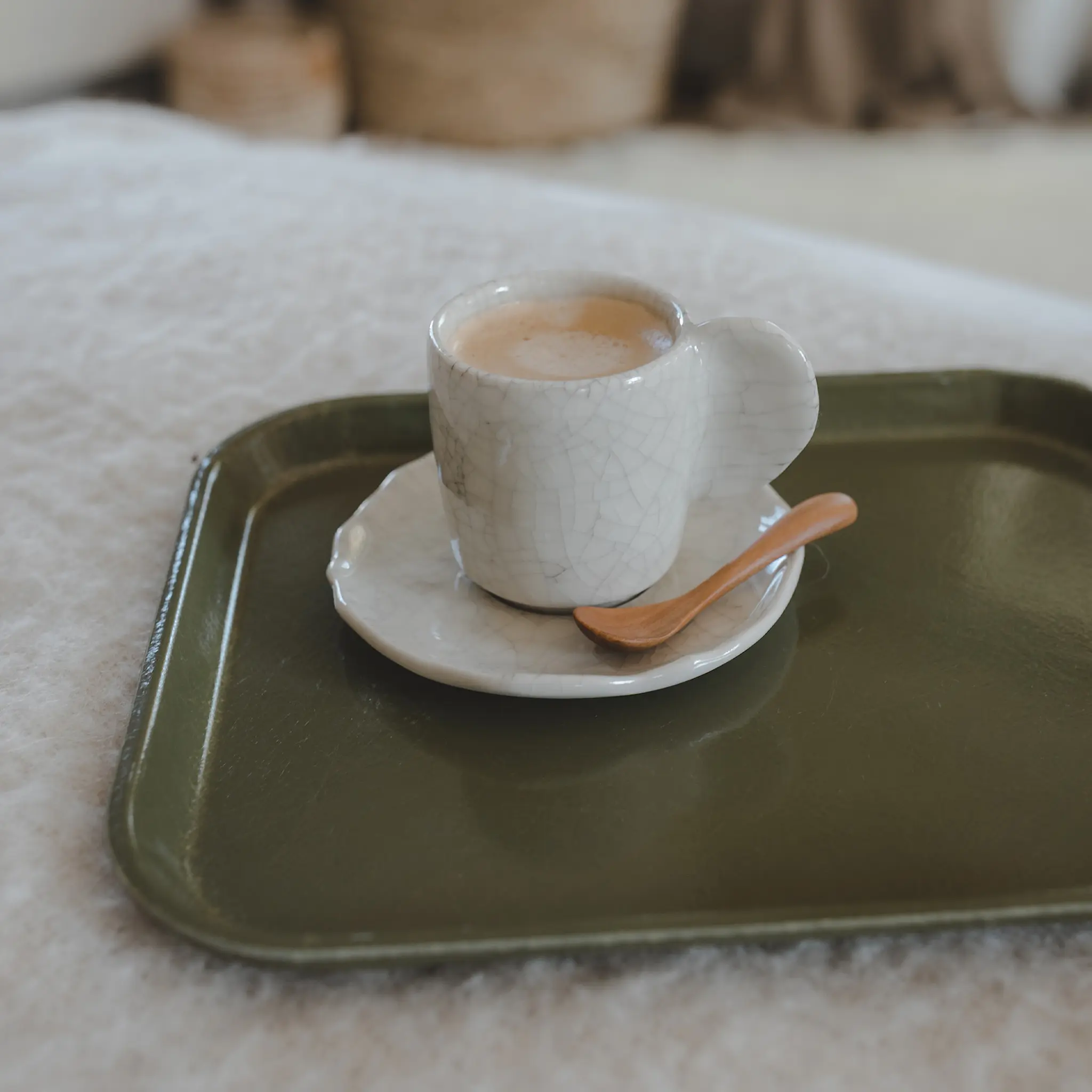 Dashi Cup M Quartz Craquele
