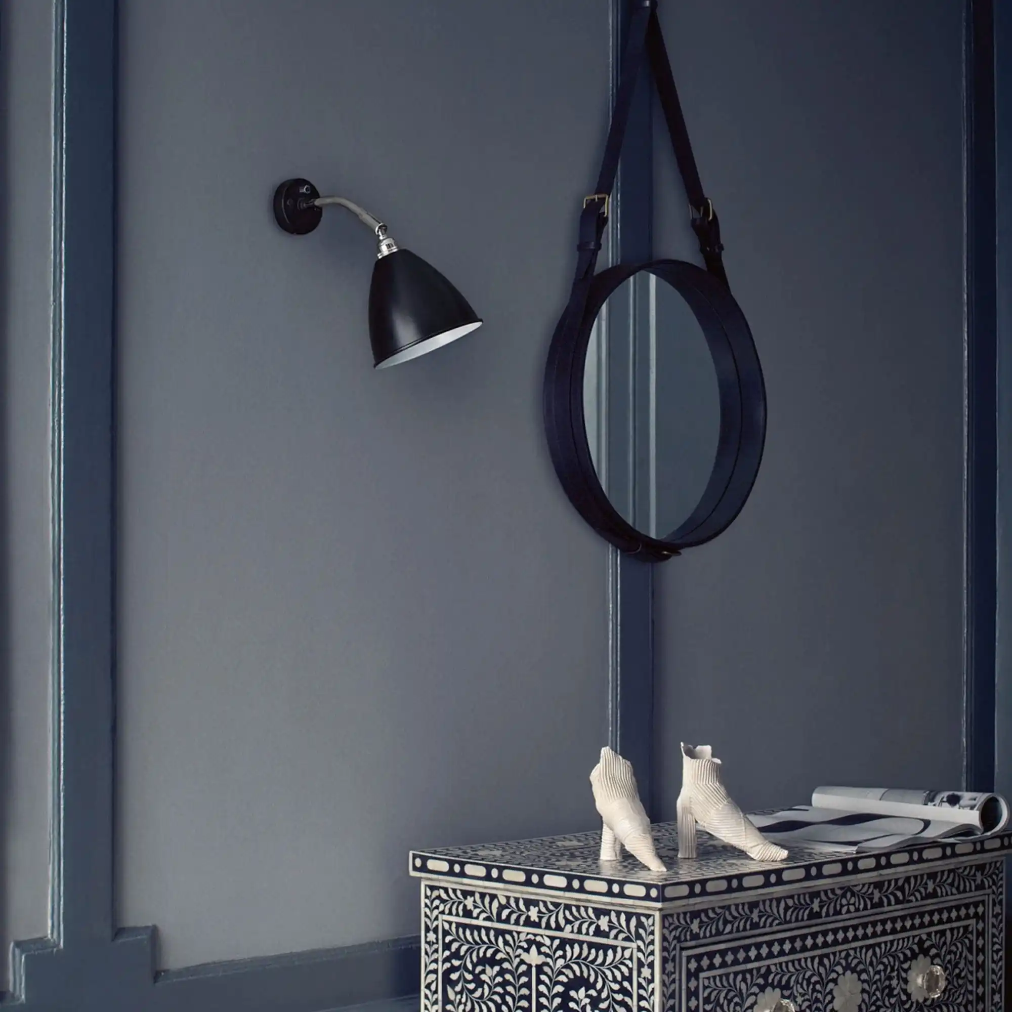 Bestlite BL7 vegglampe krom