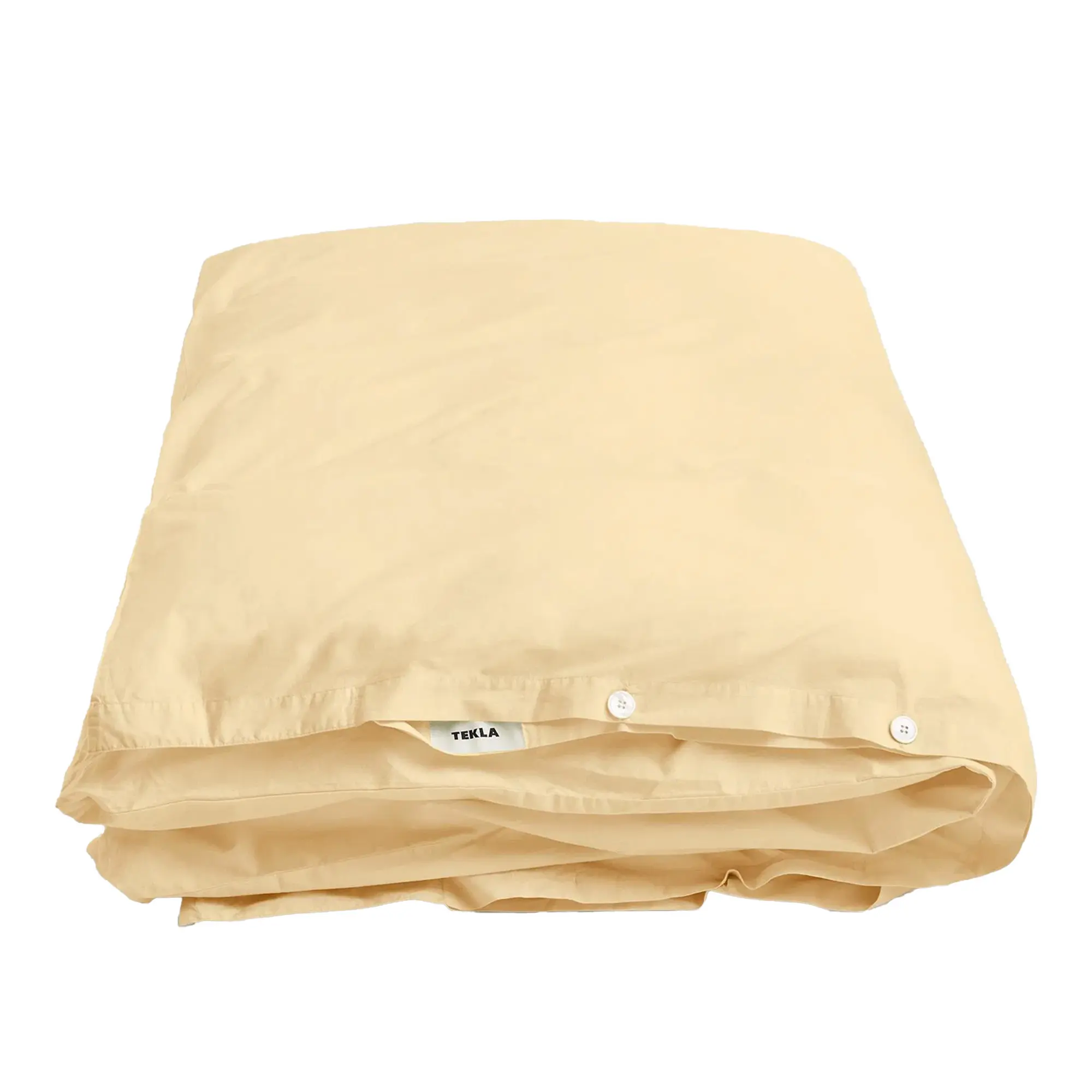 Percale Double Duvet Cover, 220x220, Shaded Yellow