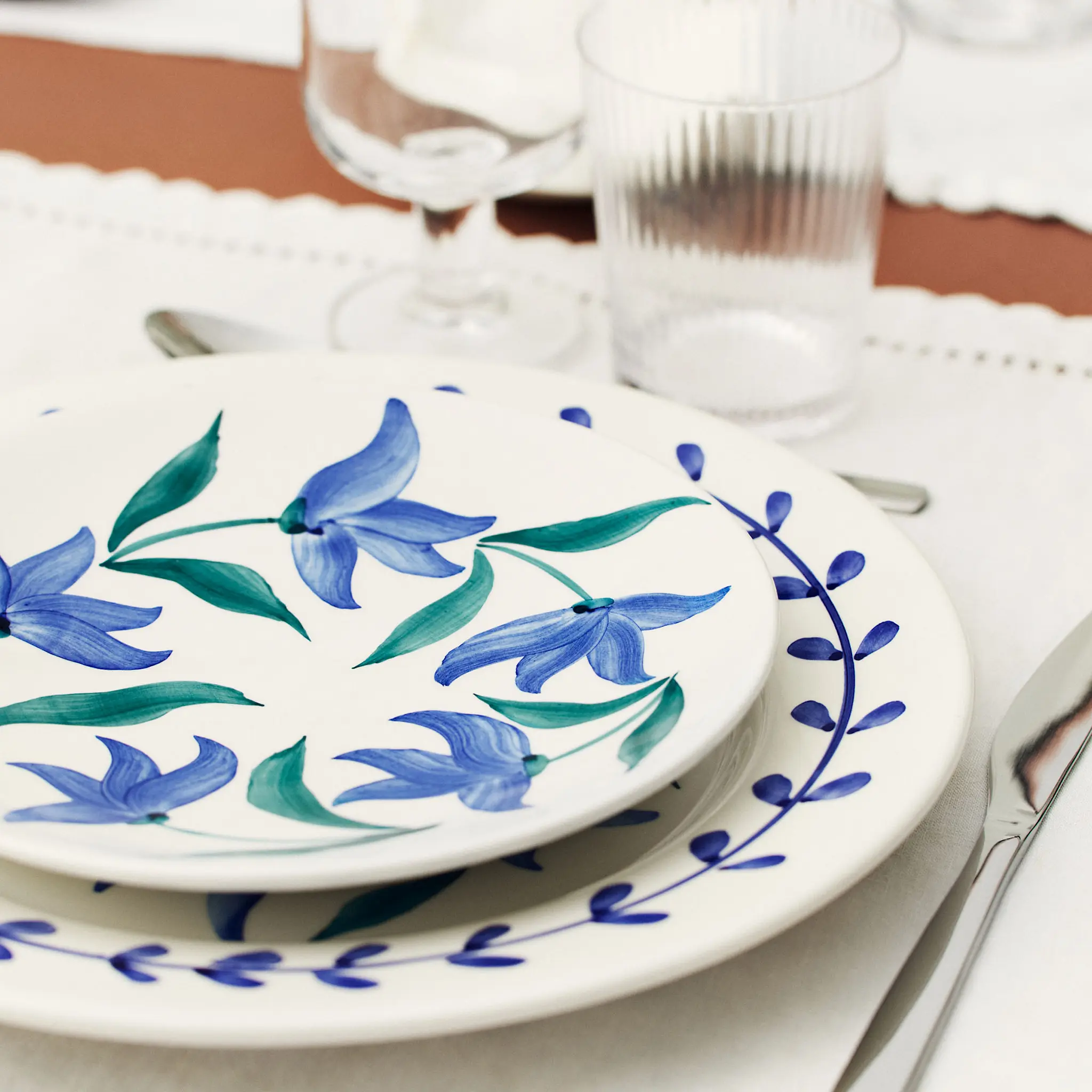 Blomster Blomsterplate 20 cm