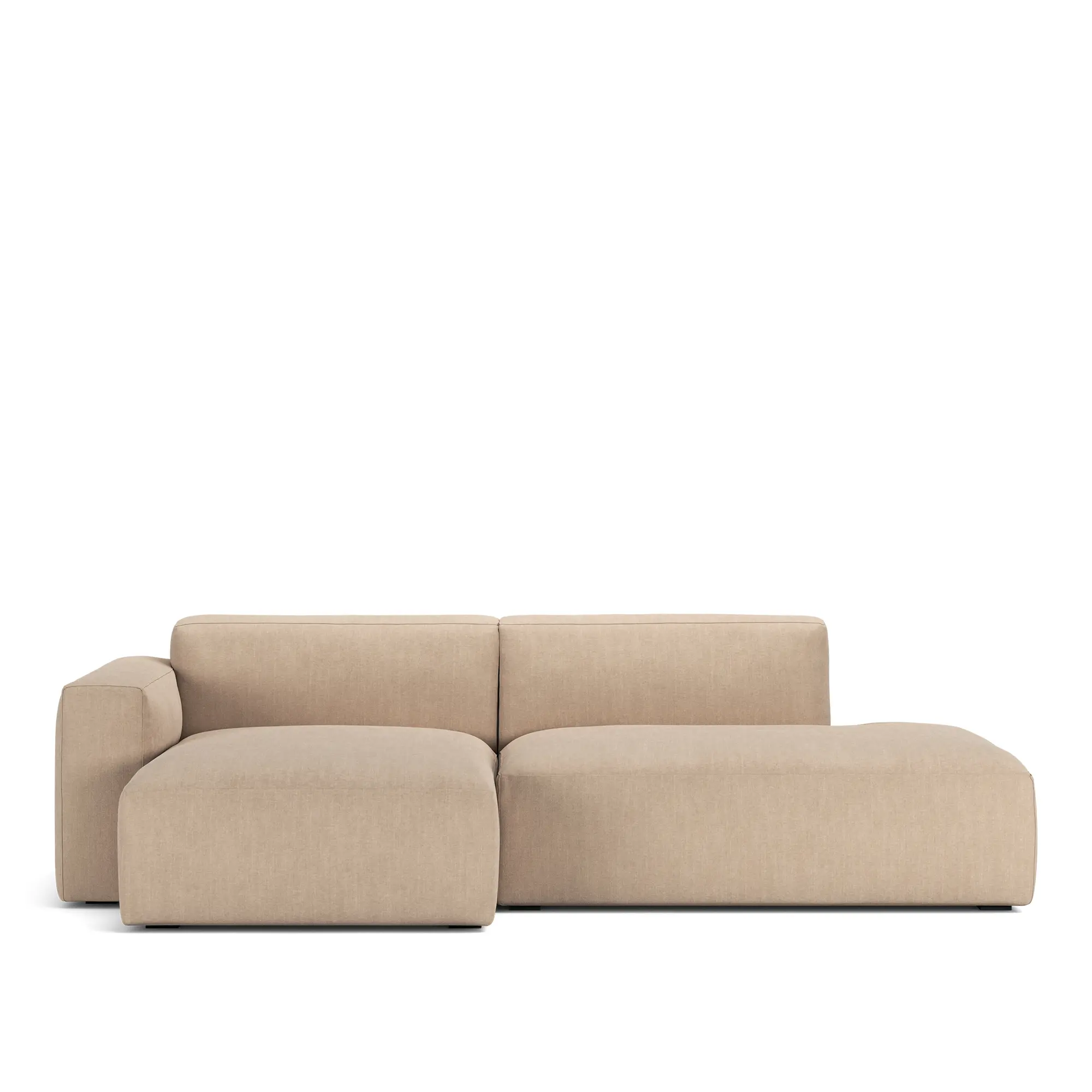 Brick 2-seters sofa sjeselong åpen ende høyre