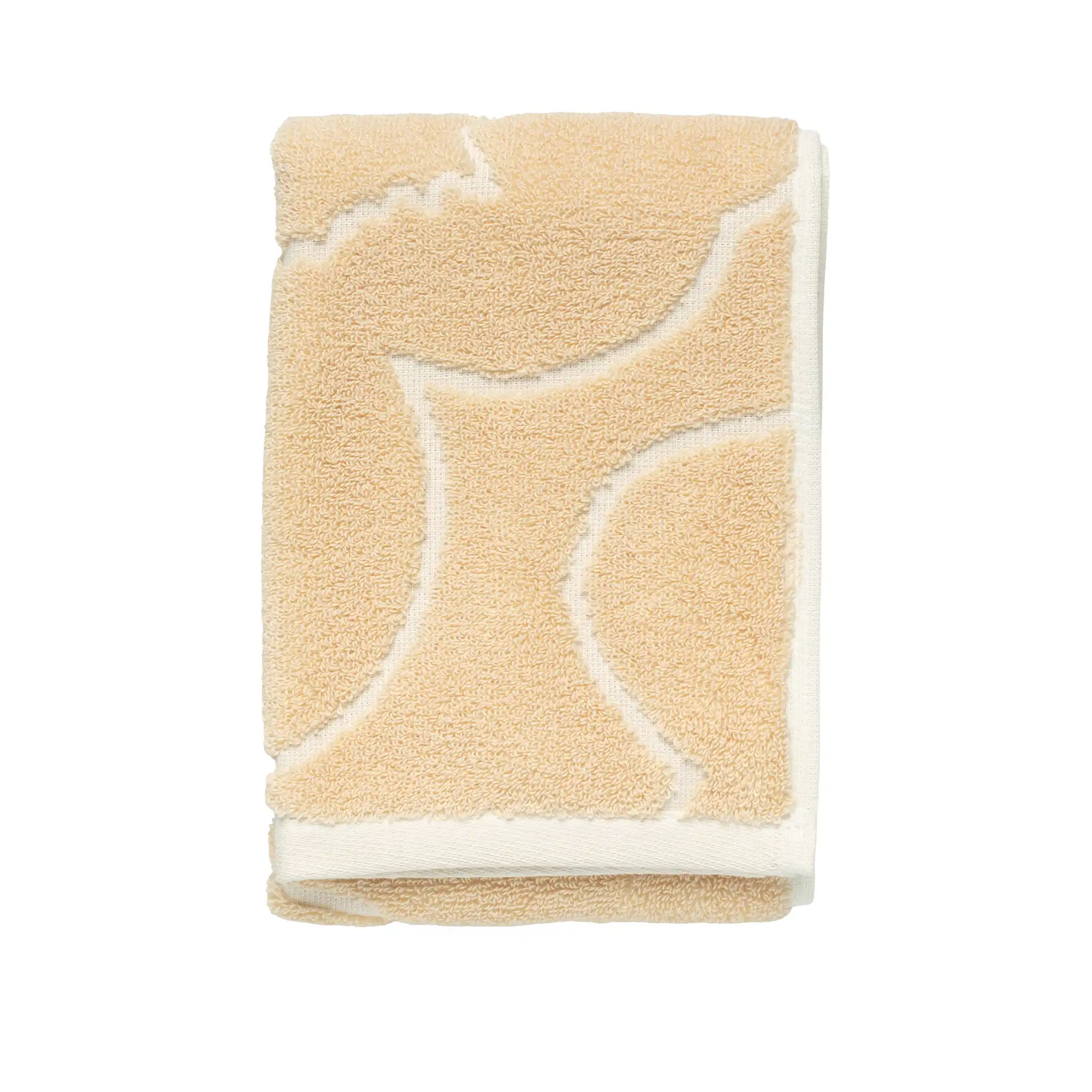 Piirto Unikko gjestehåndkle Straw Off White