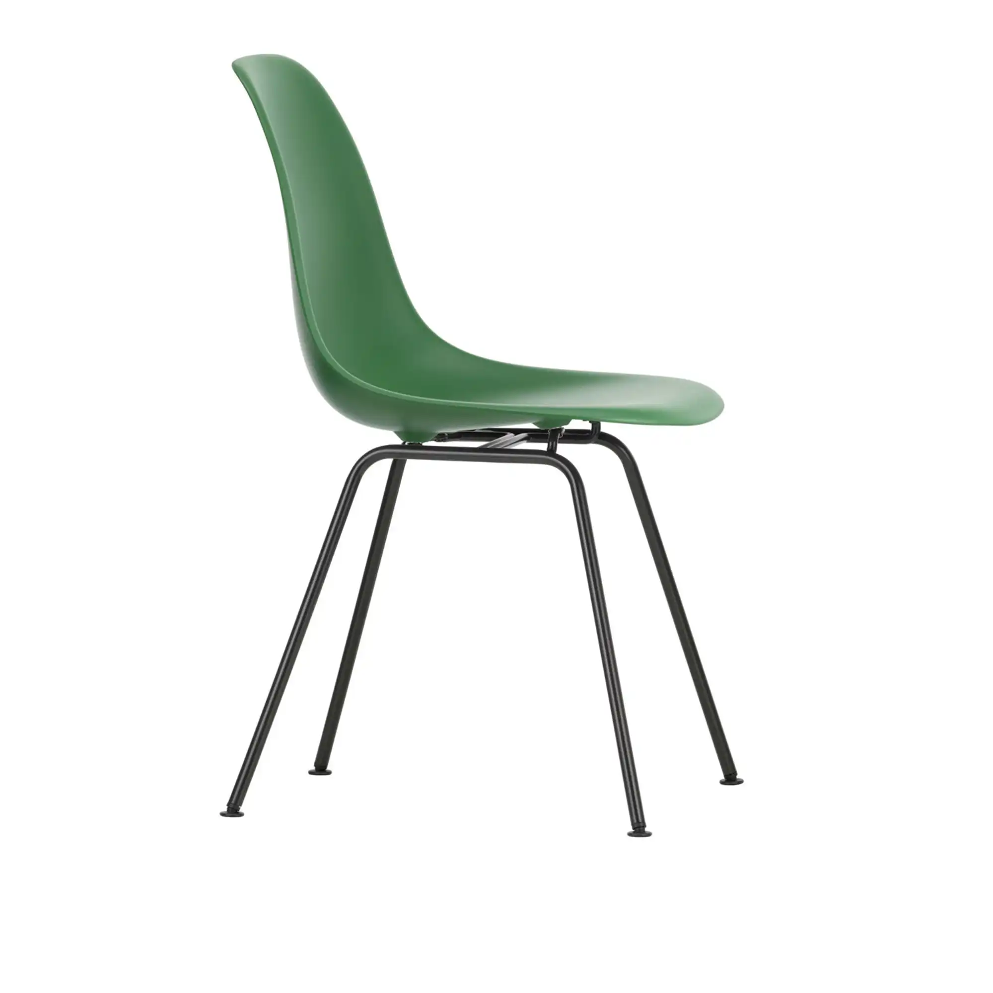 Eames RE Plastic Chair DSX 17 Emerald, Basic Dark Base