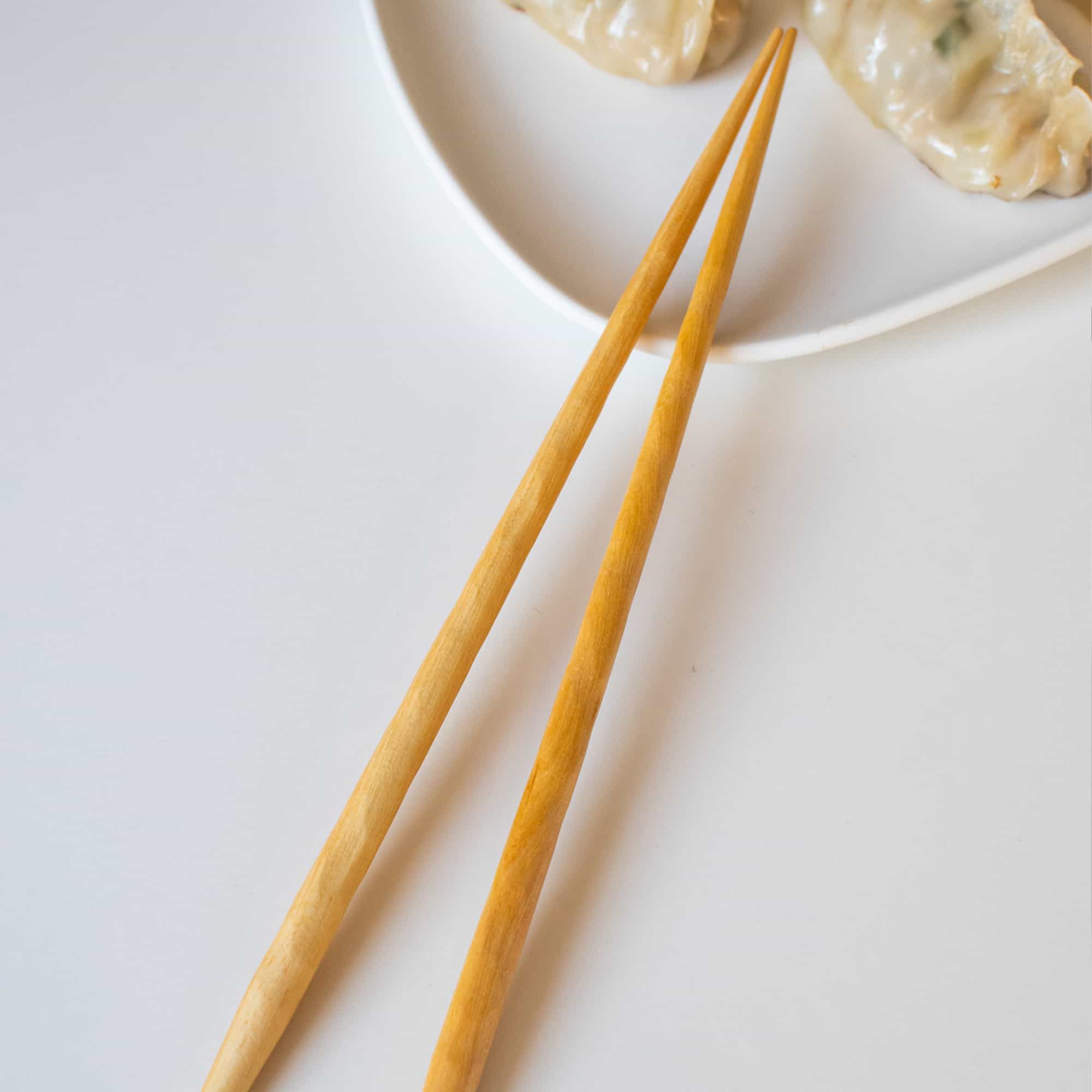 Kawai Carved Wood Chopsticks - Set of 5