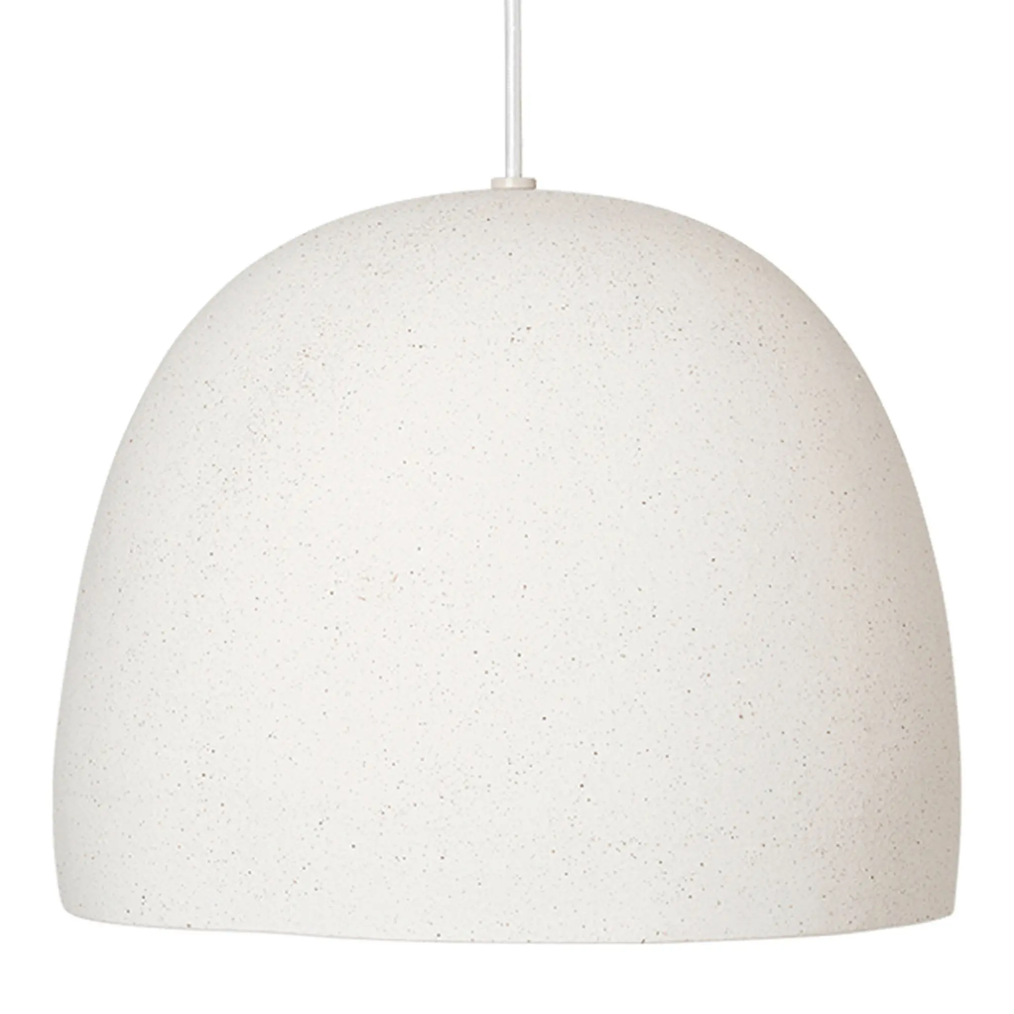Speckle Pendant Small Off White