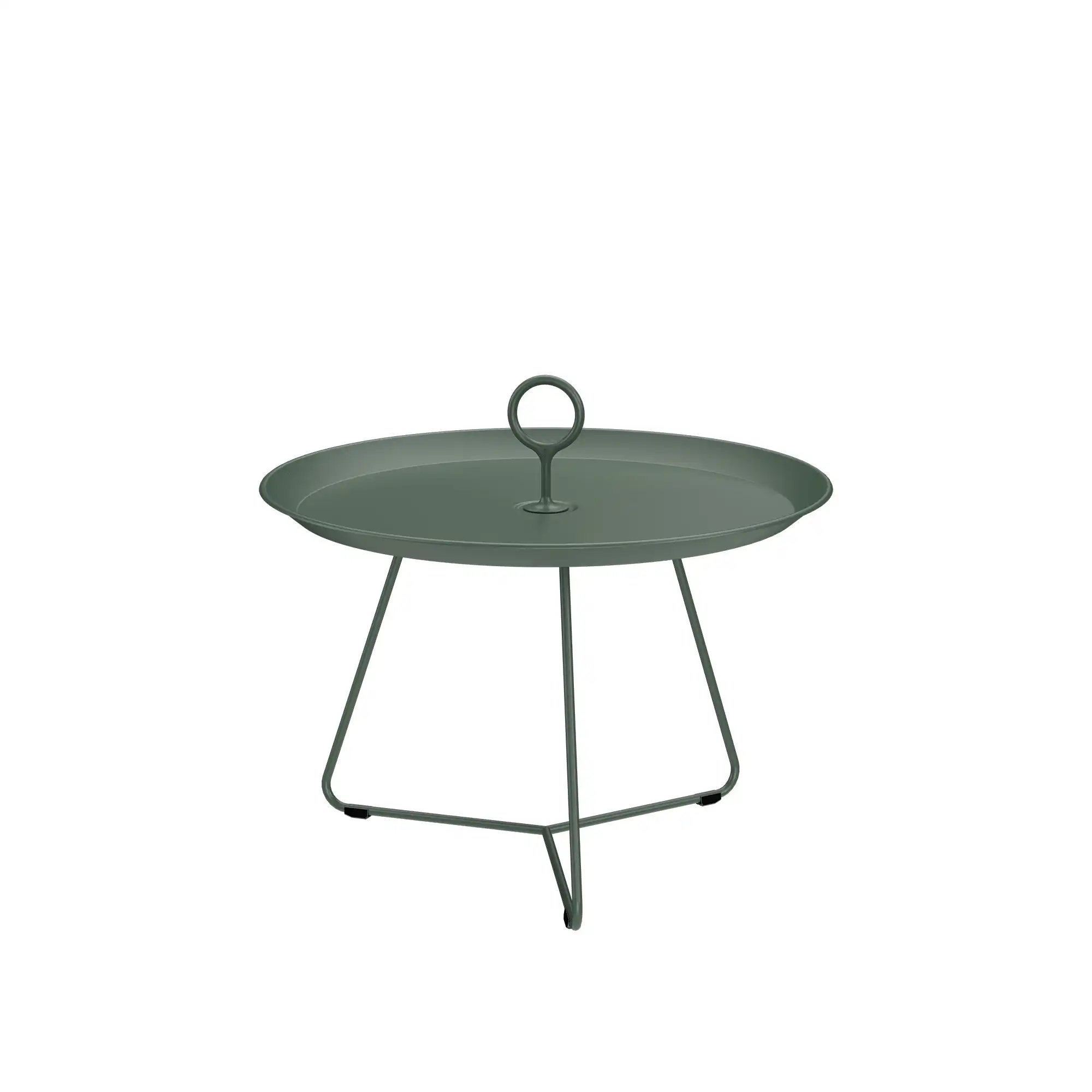 EYELET Tray Table - Ø 57,5 cm - Pine Green