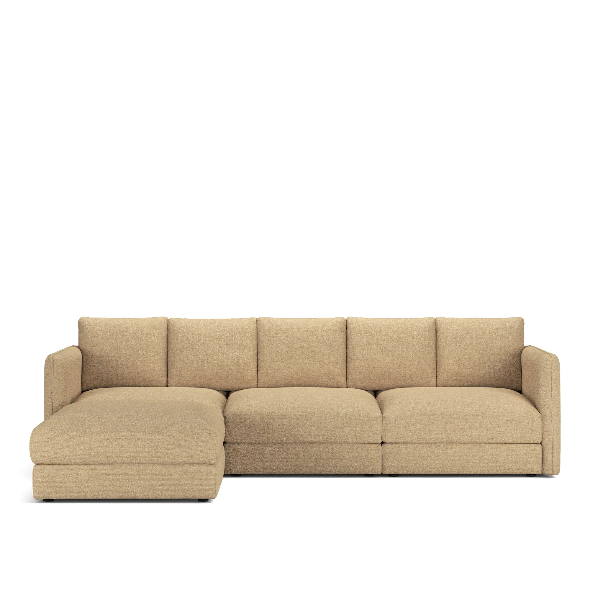 Pavarotti 02 3-seters sofa med fotskammel