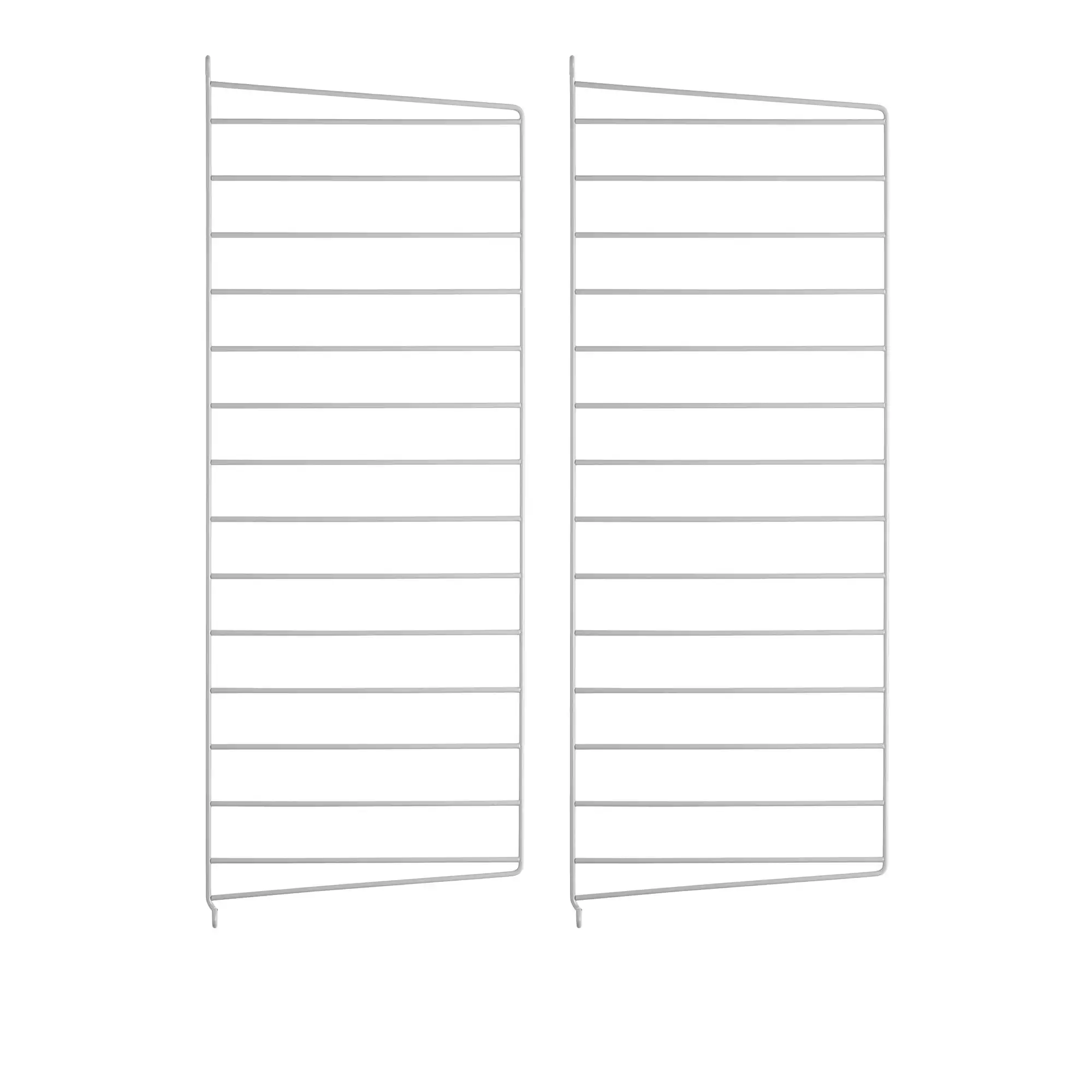 Veggavl 75x30cm 2-pack grå