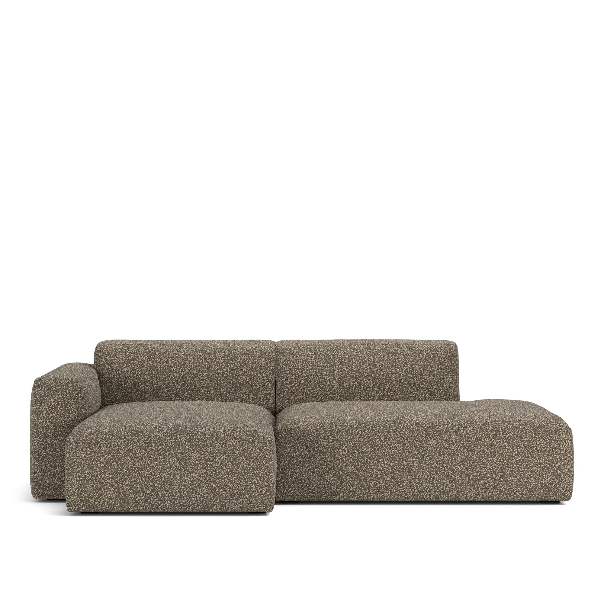 Brick 2-seters sofa sjeselong åpen ende høyre