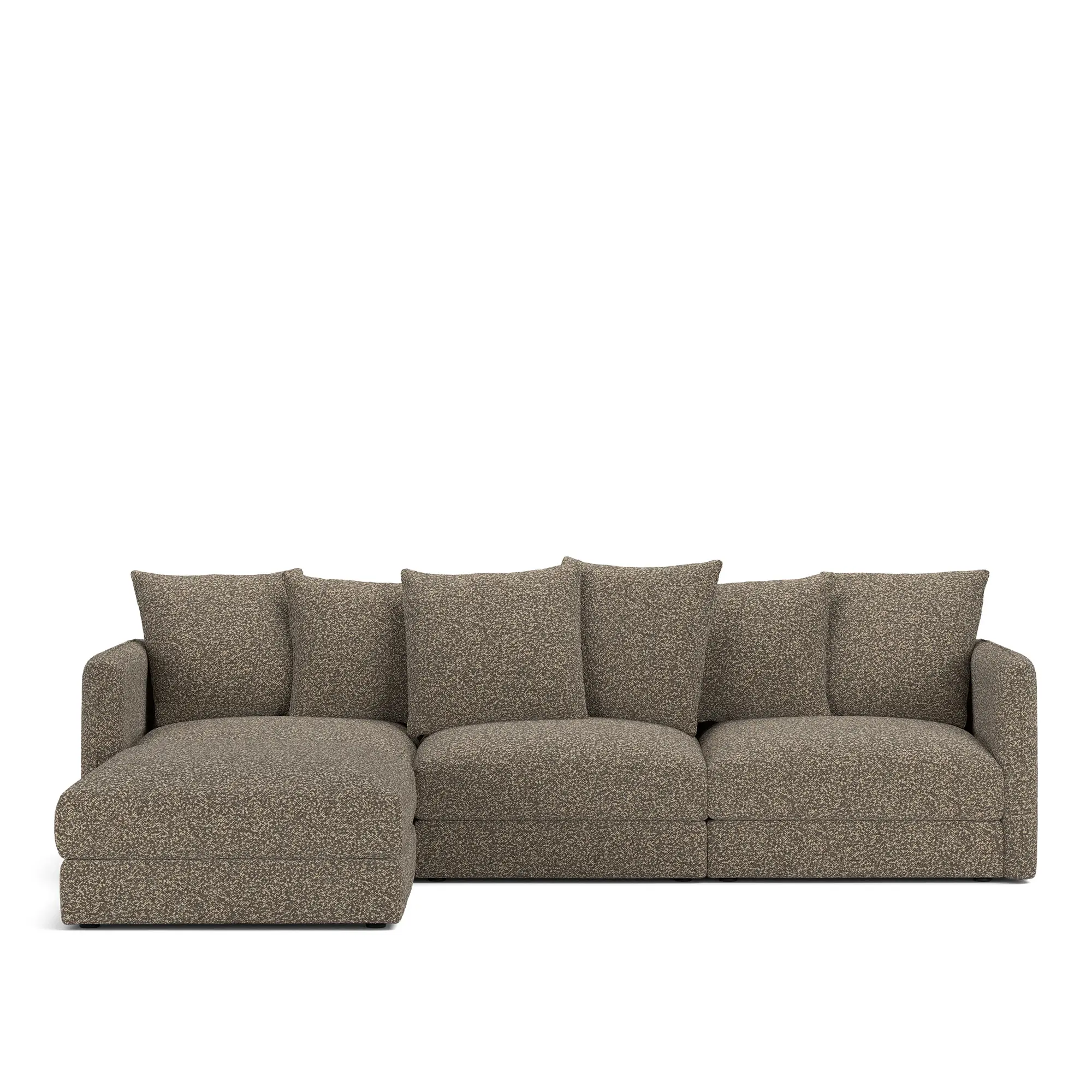 Pavarotti 01 3-seters sofa med fotskammel