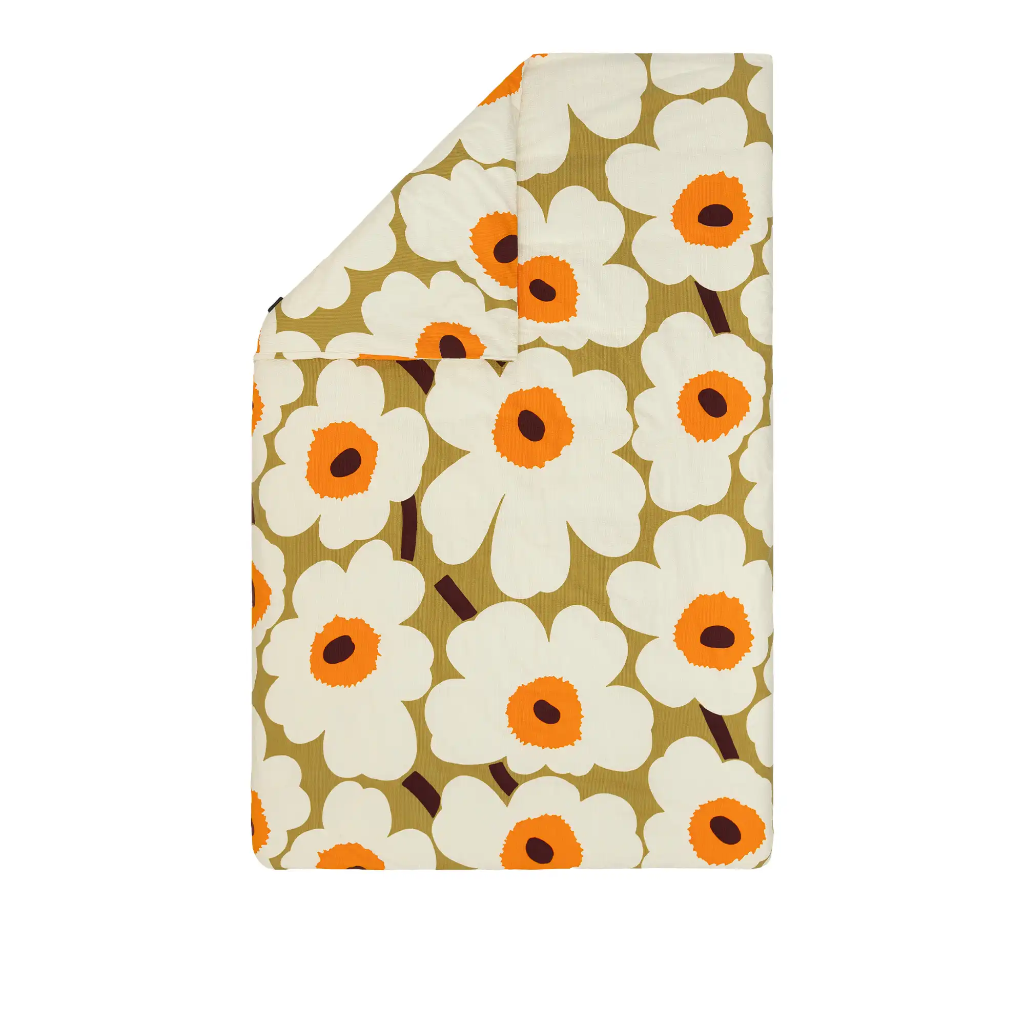 Unikko dynetrekk Caramel, Cream & Warm Orange