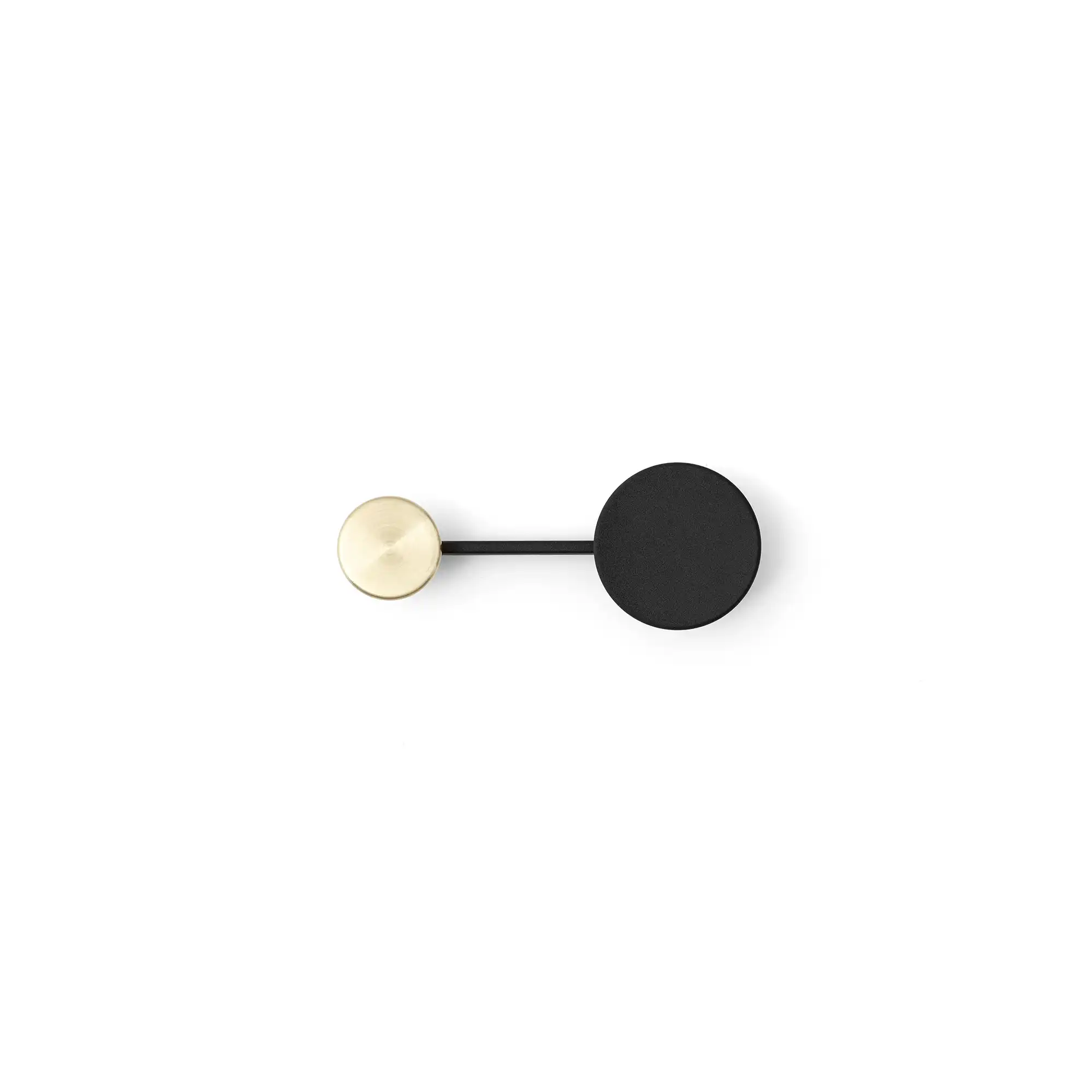 Afteroom Coat Hanger Small, Black/Brass